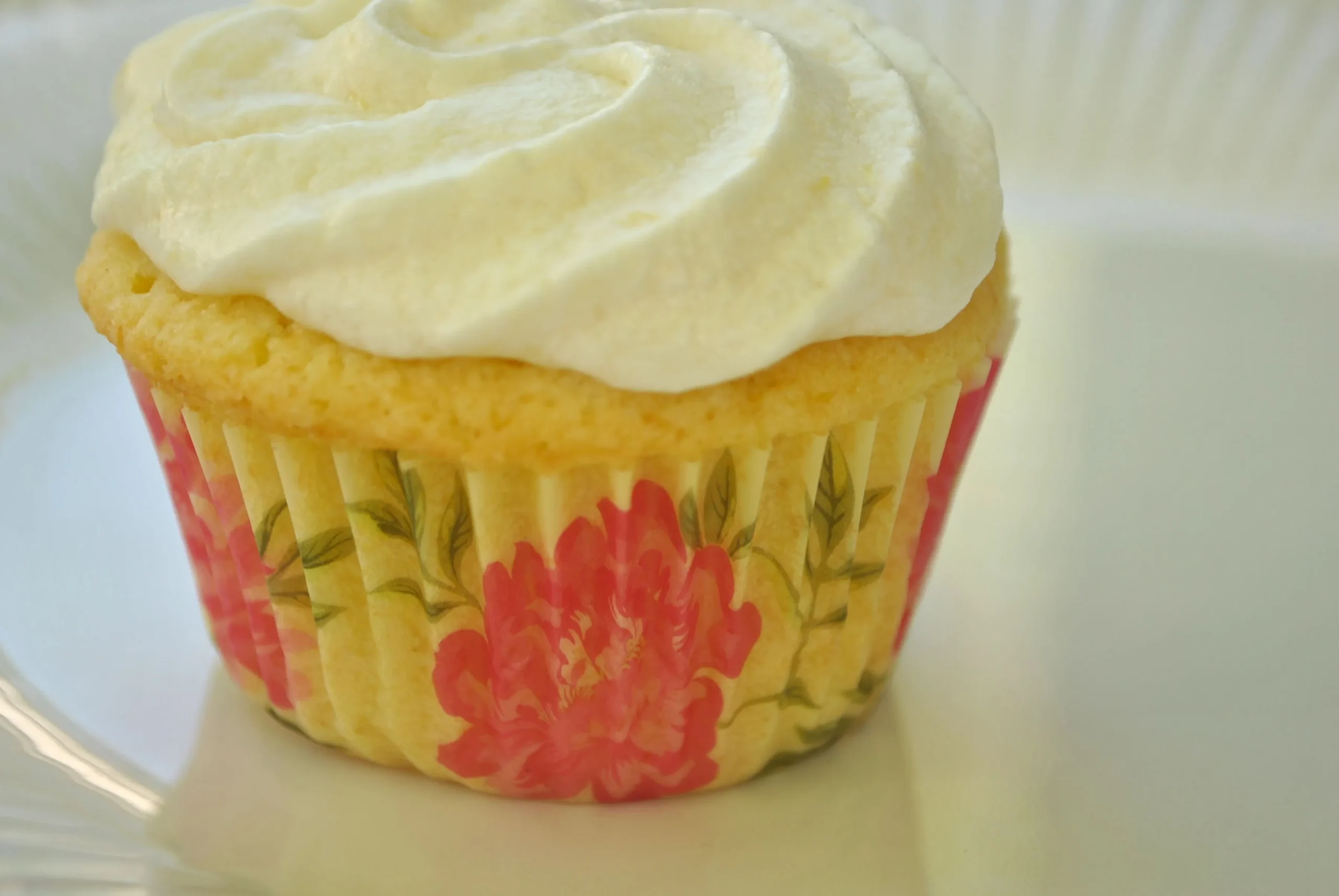Lemon Cupcakes with Lemon Mousse Frosting