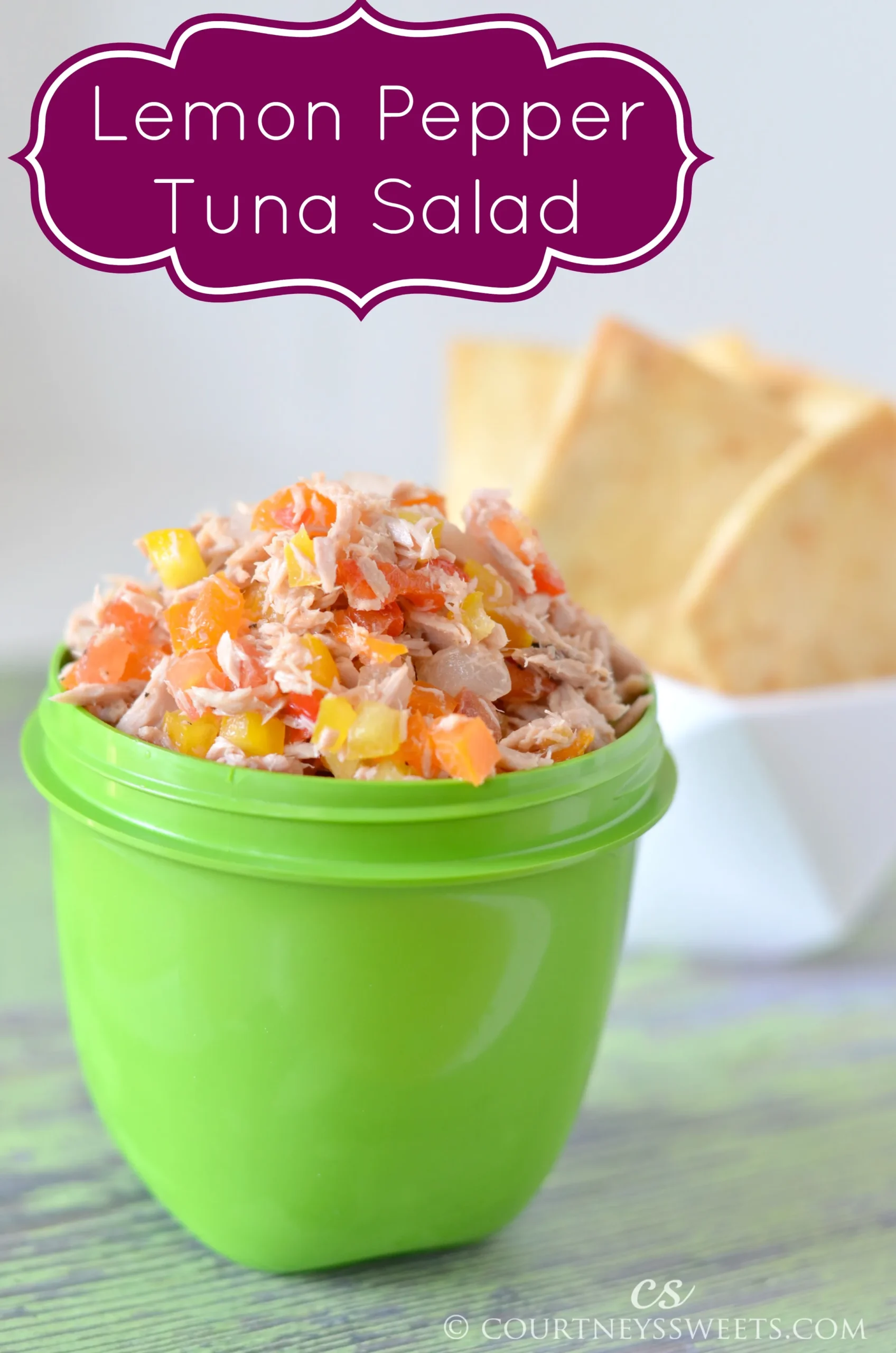 Lemon Pepper Tuna Salad