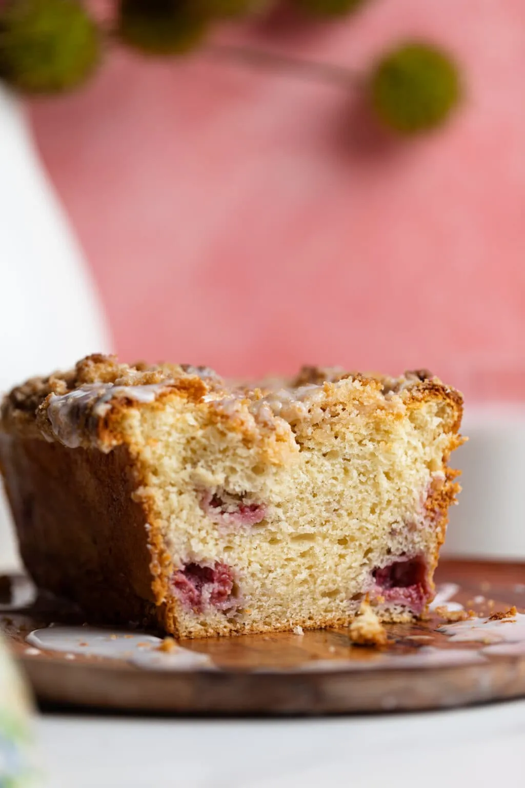Lemon Raspberry Coffee Cake