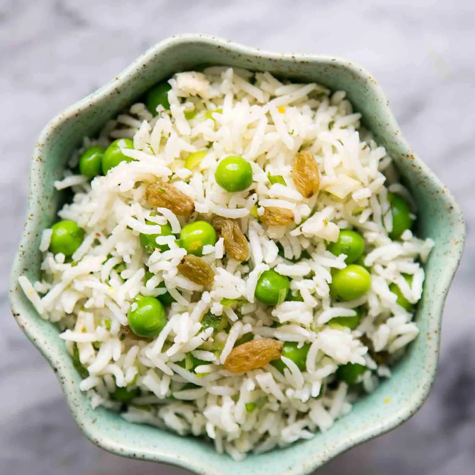 Lemon Rice and Peas