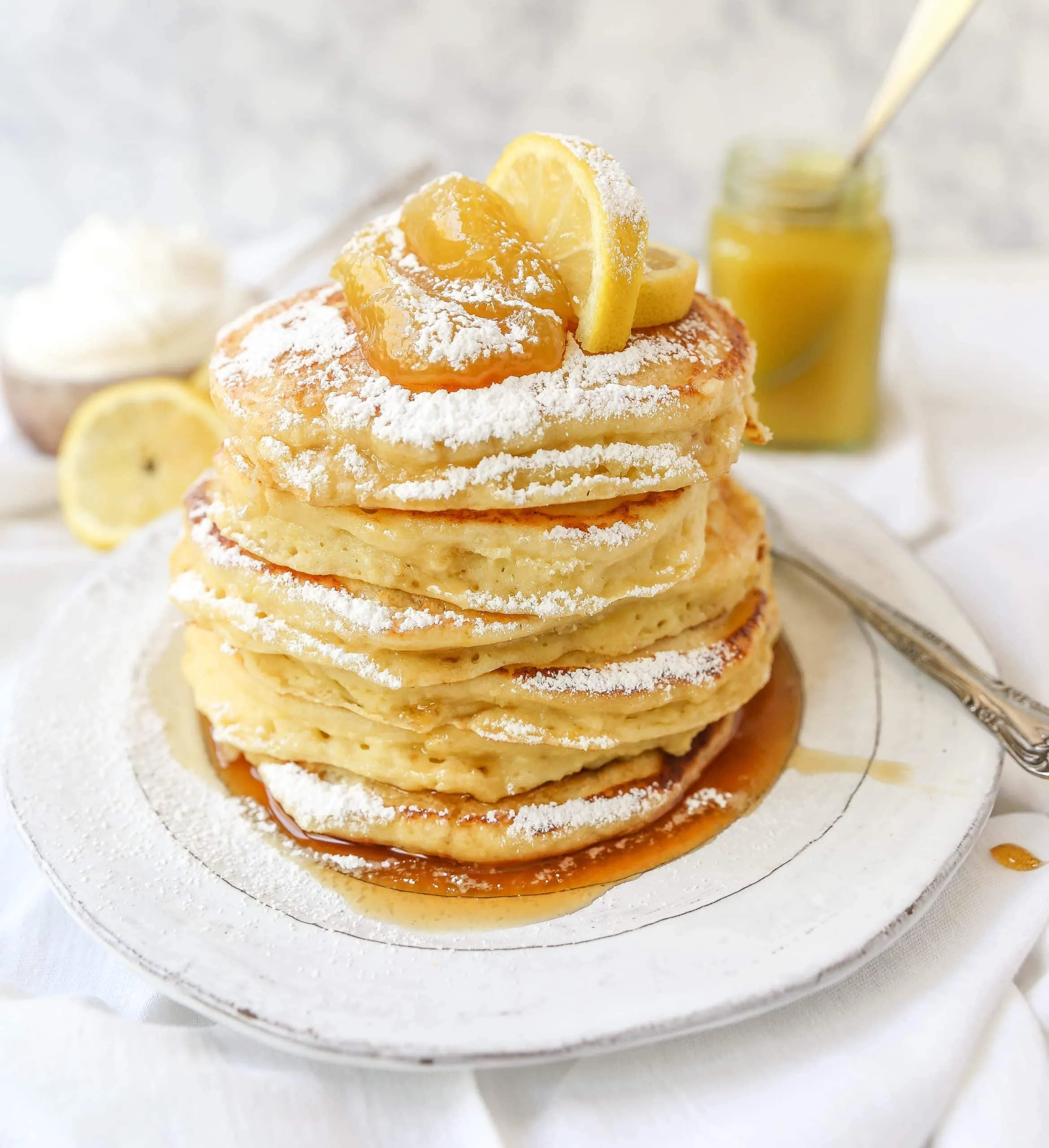 Lemon Ricotta Pancakes