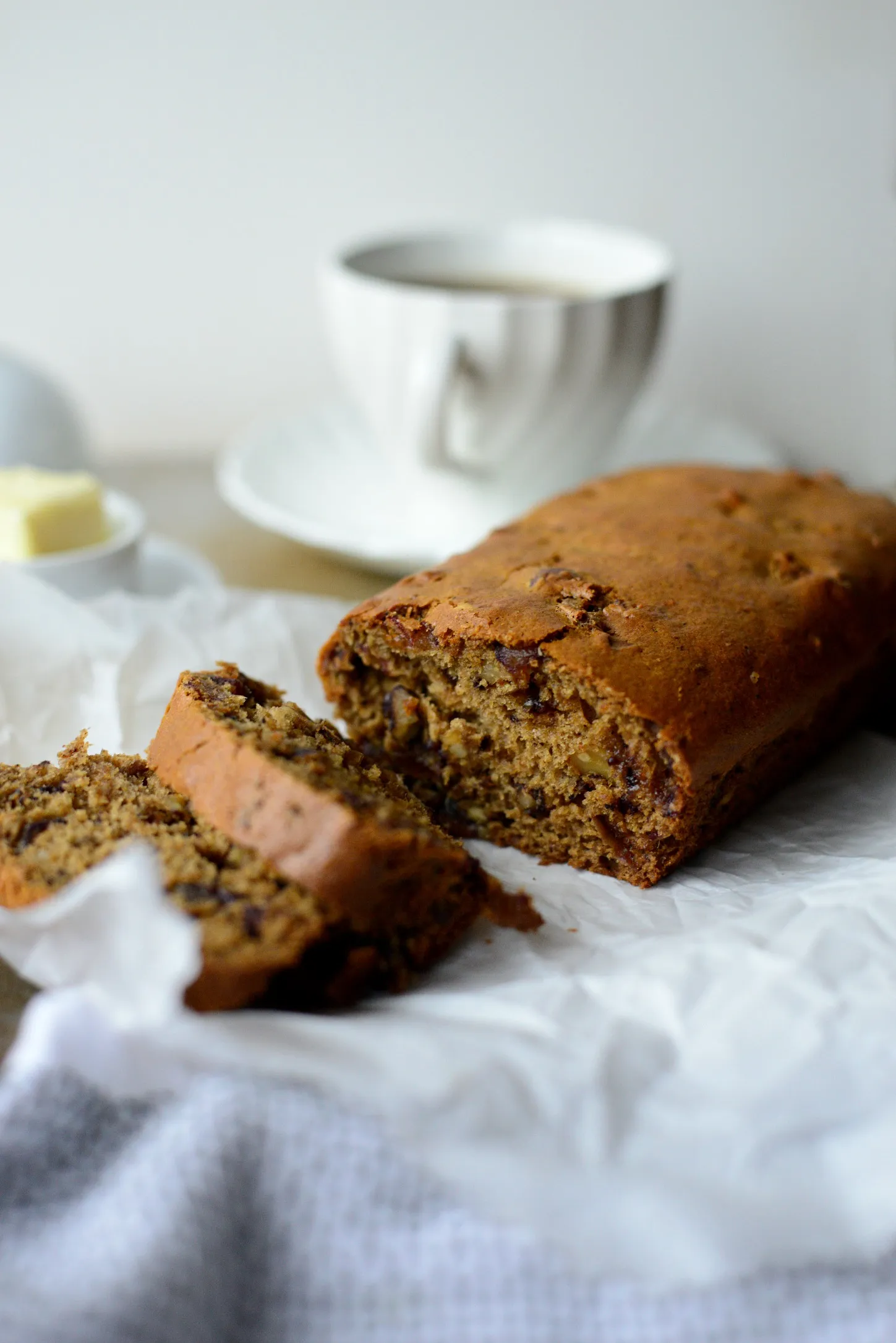 Lemon Walnut Date Bread