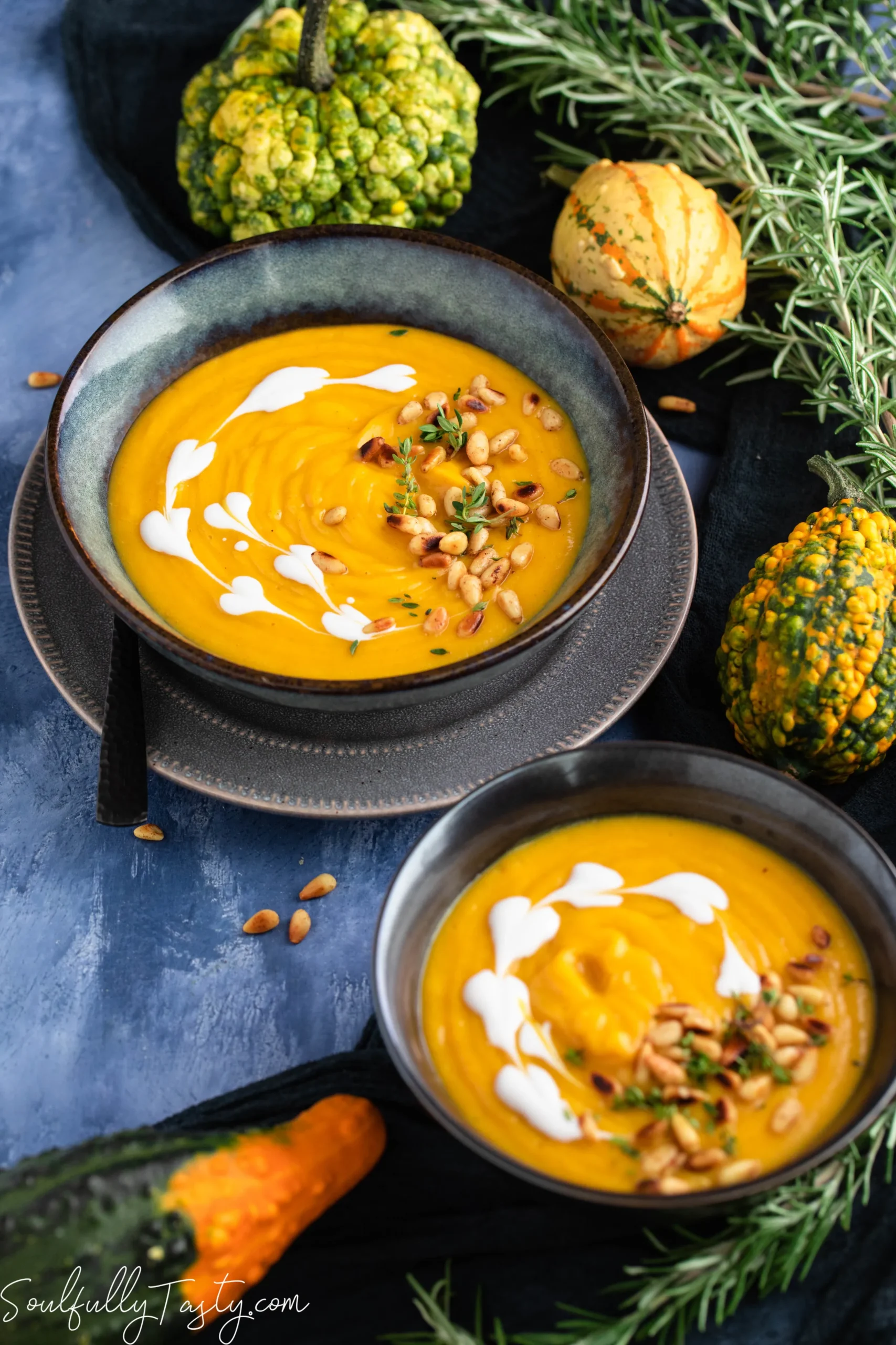 Lemony Butternut Squash Soup