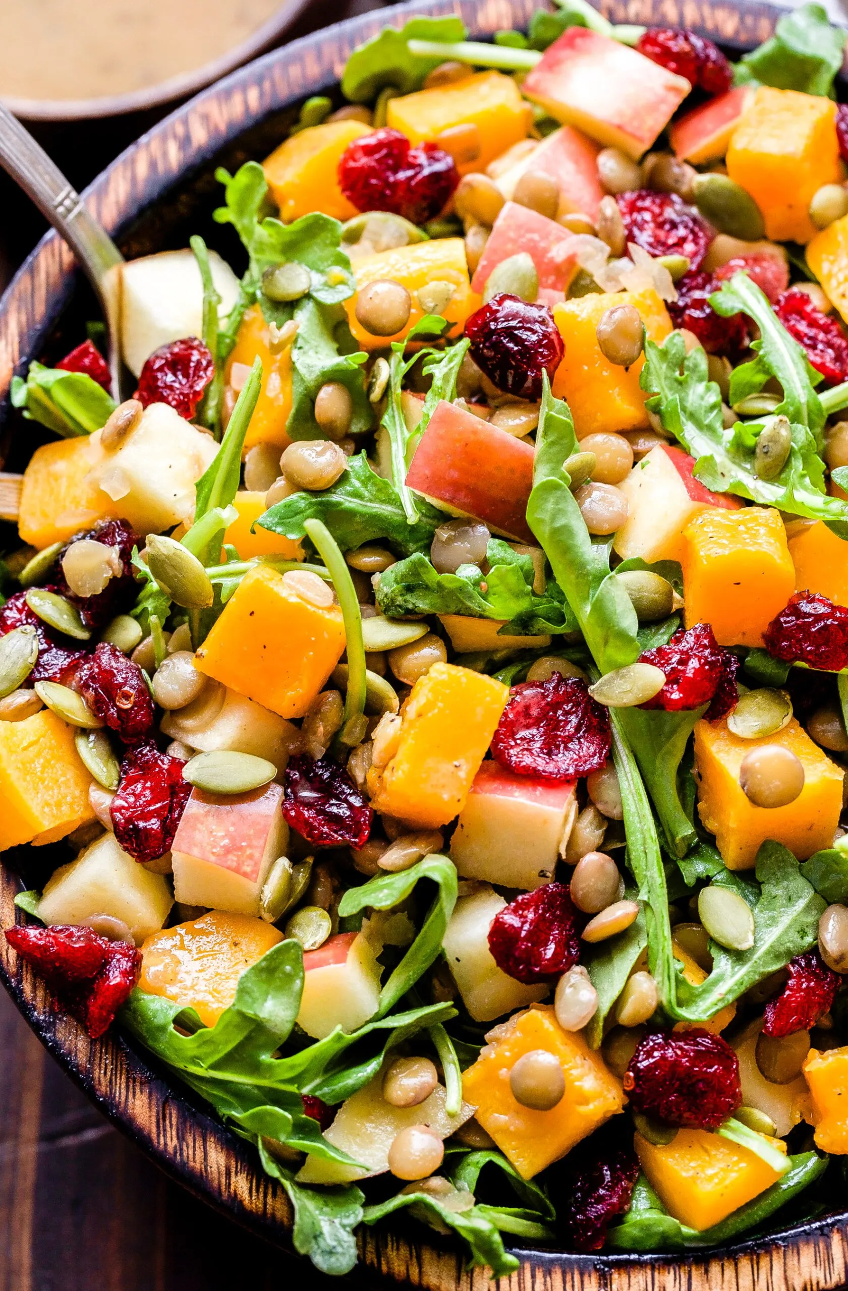 Lentil Squash Harvest Salad