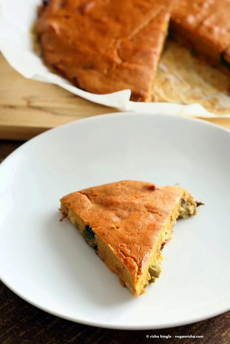 Lentil Veggie Asparagus Frittata