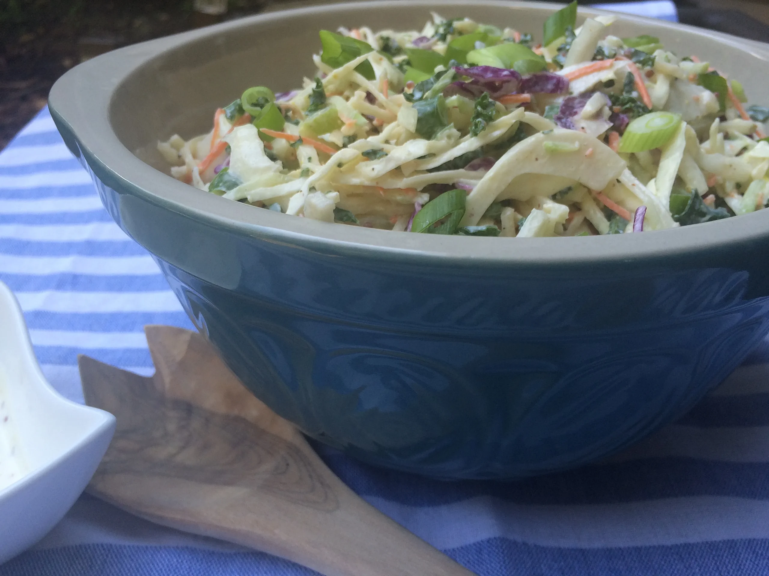 Lightened Up Creamy Coleslaw