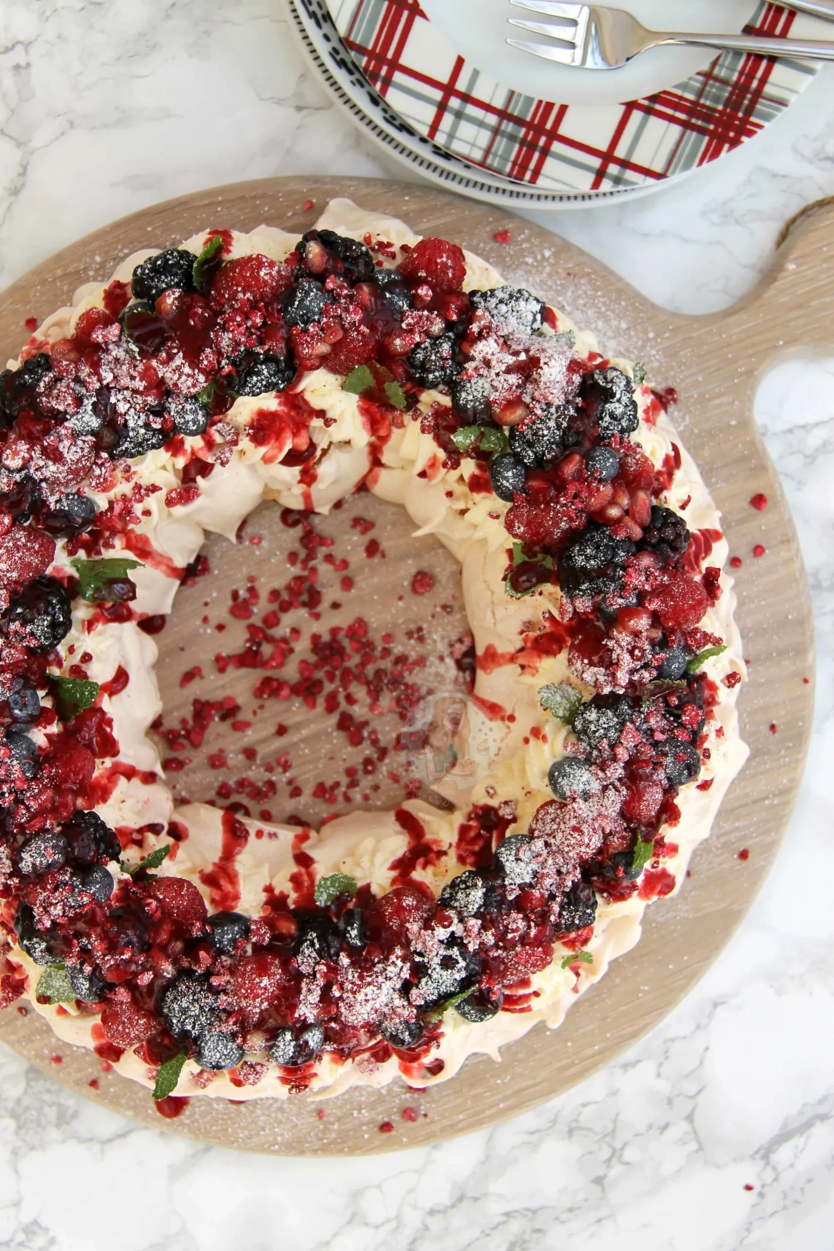 Little Bits Meringue Wreaths