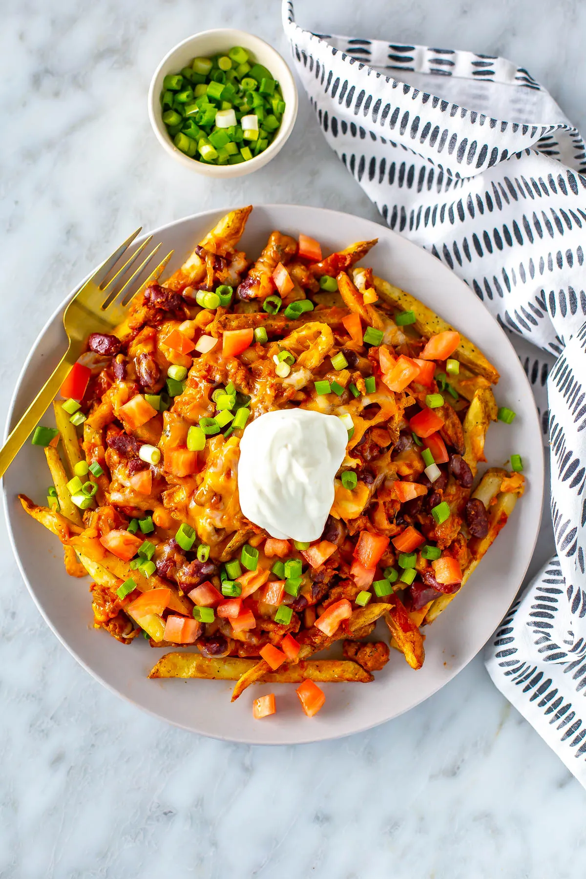 Loaded Chili Cheese Fries