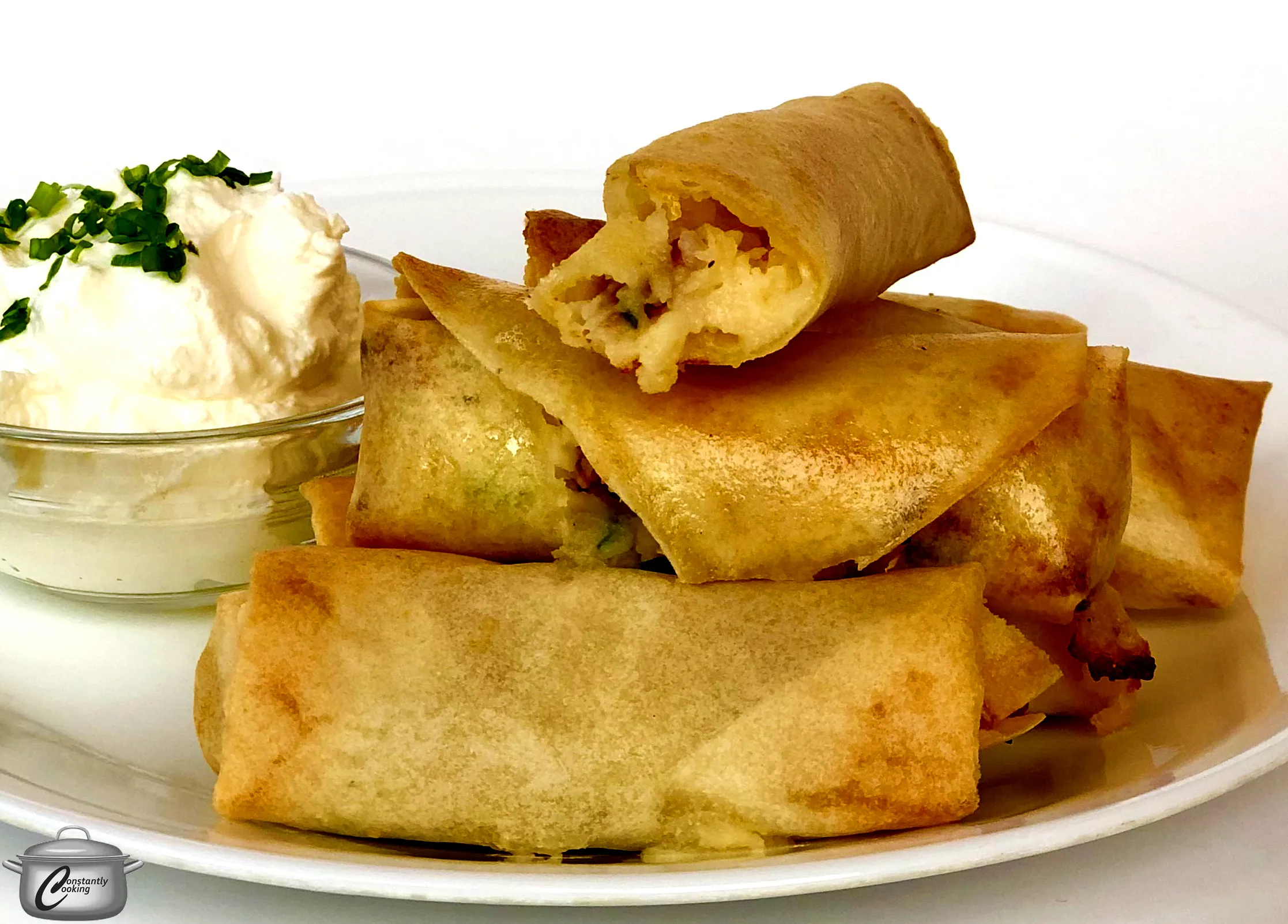 Loaded Mashed Potato Rolls