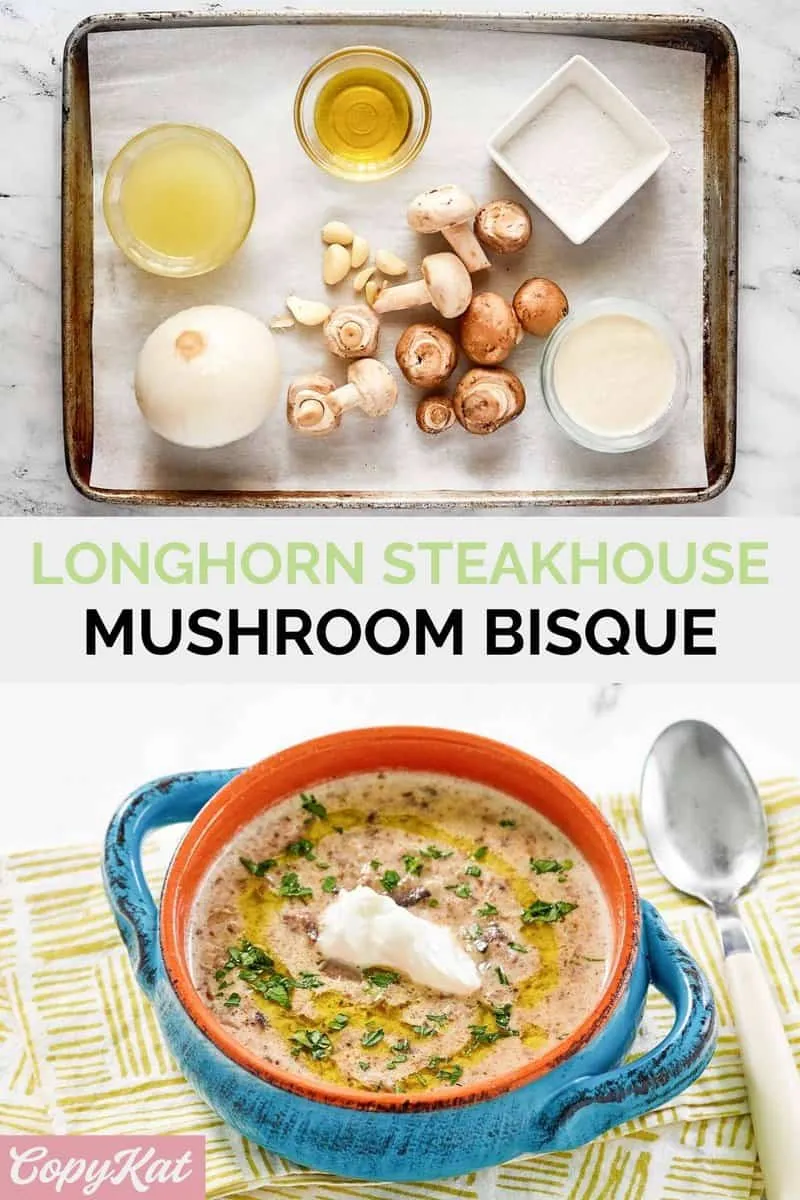 Longhorn Steakhouse Mushroom Truffle Bisque