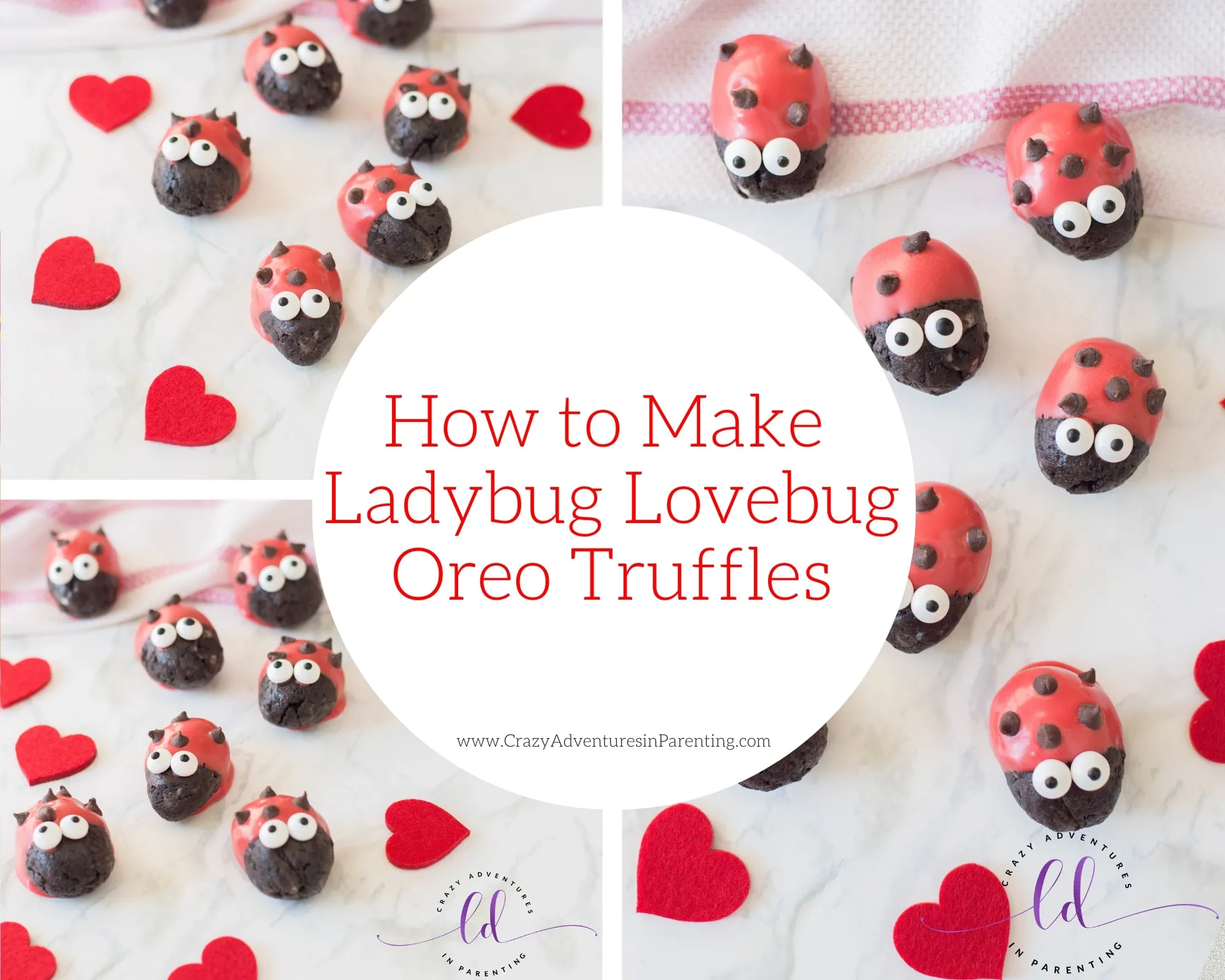 Love Bug Oreo Truffles