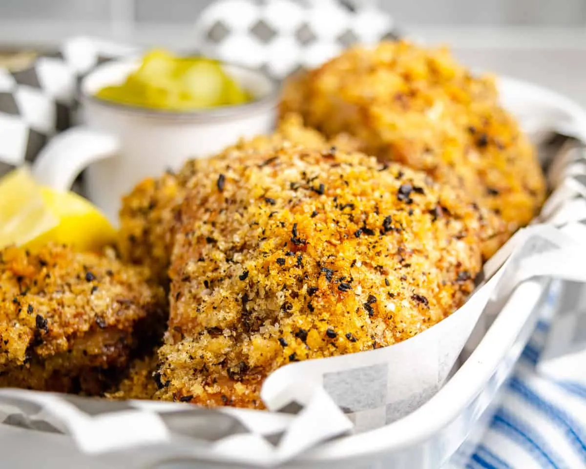 Low Carb Keto Oven Fried Chicken