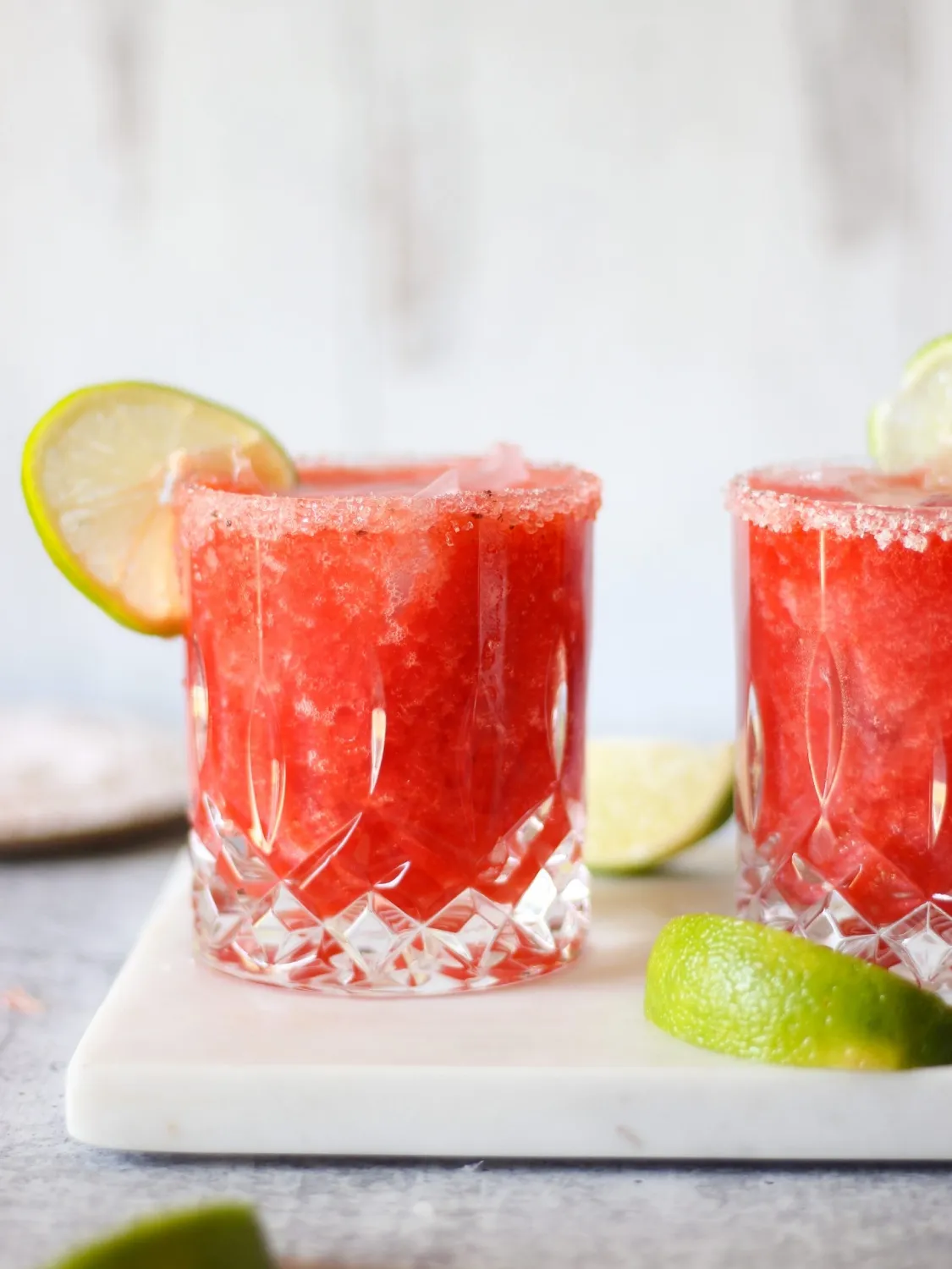 Low Carb Strawberry Margaritas