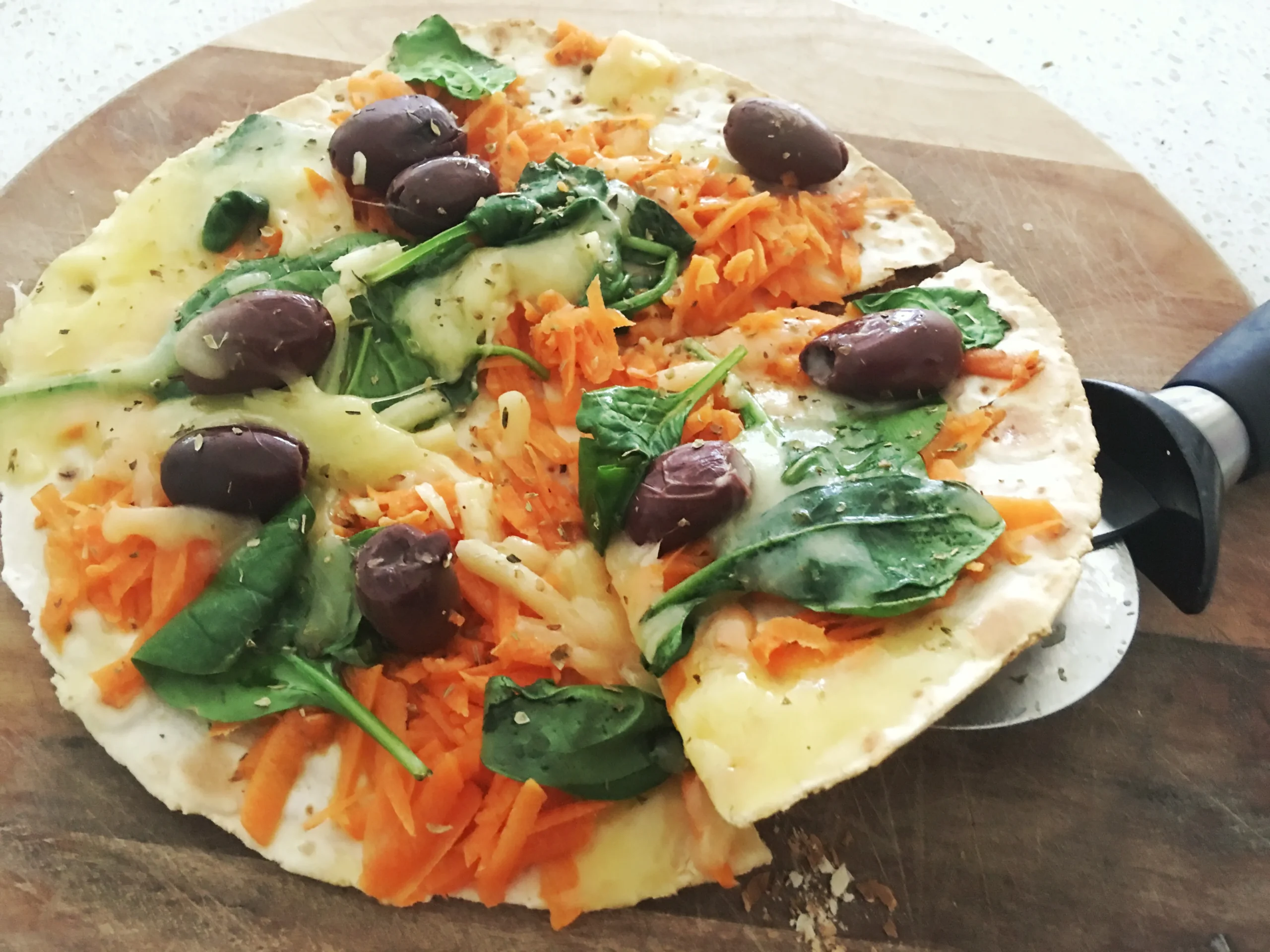 Low FODMAP Breakfast Pizza