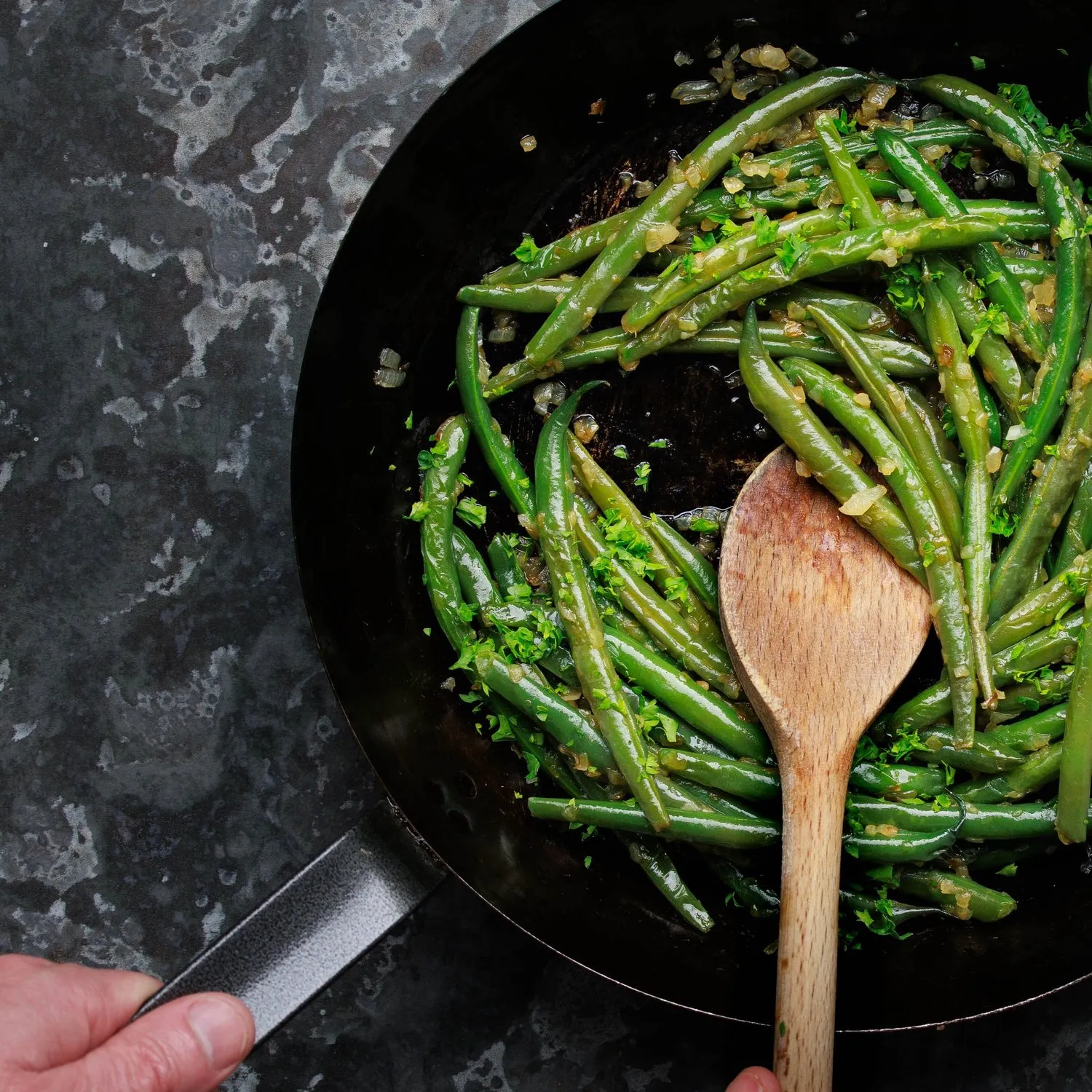Lyonnaise Green Beans