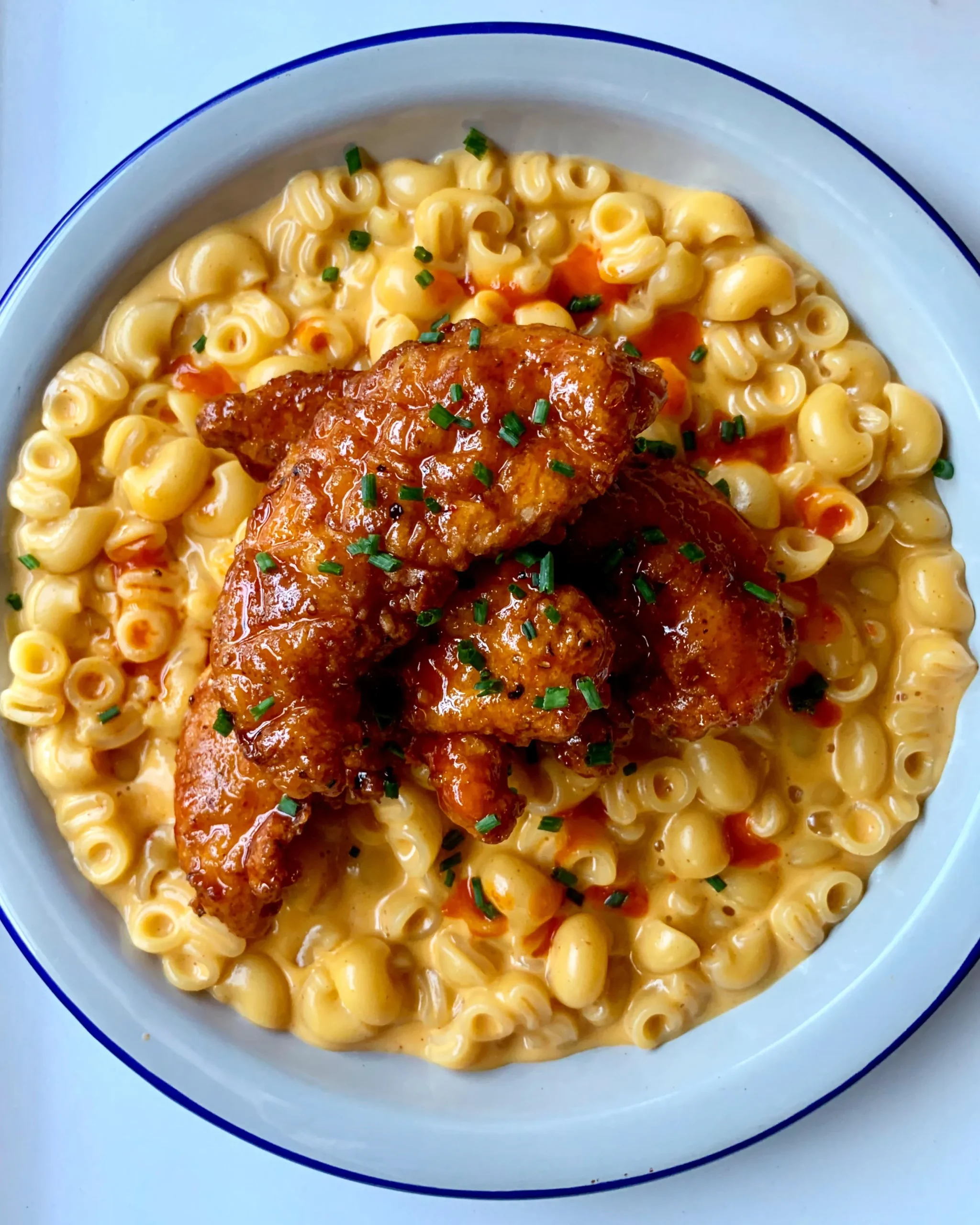 Mac and Cheese Garlic Chicken