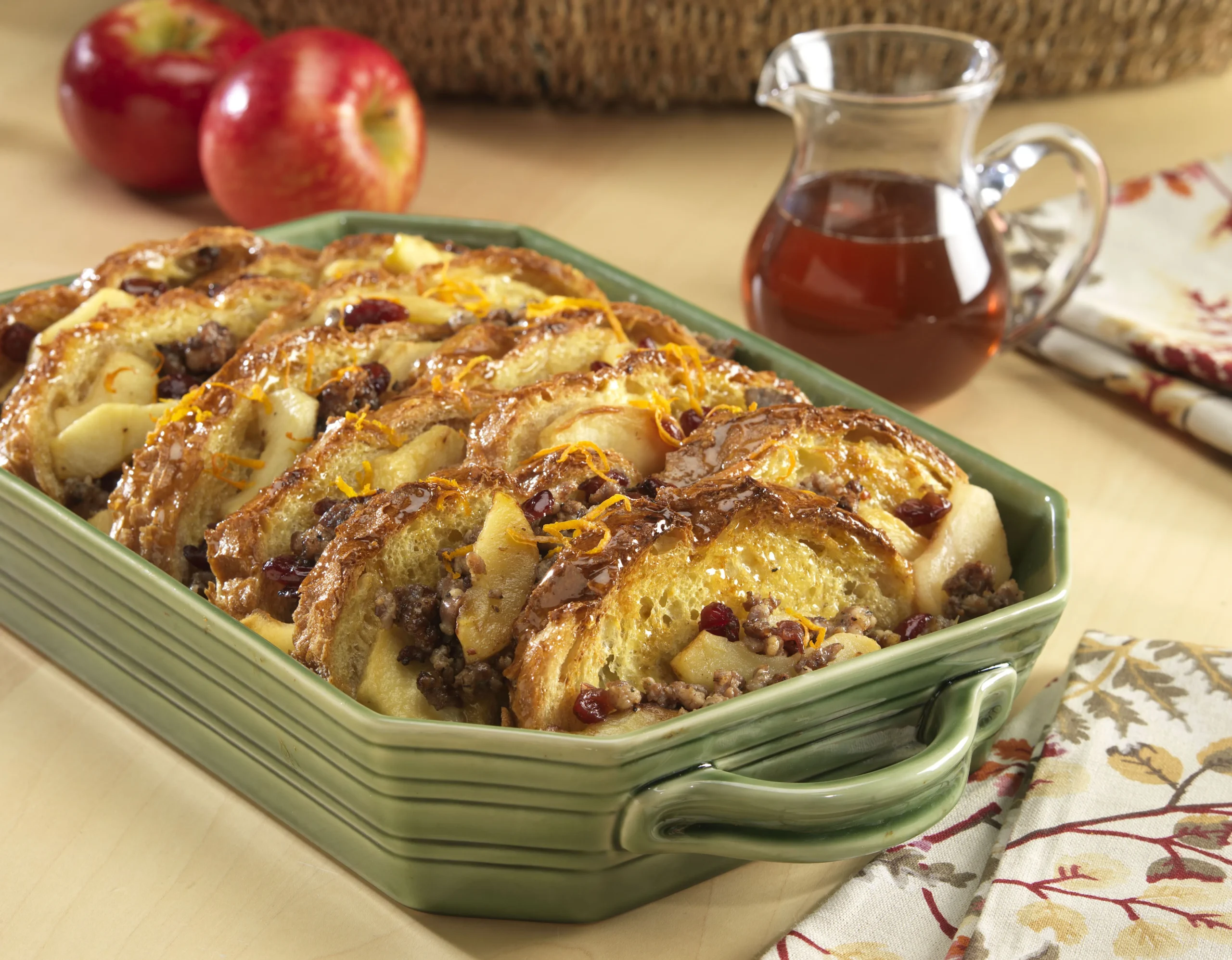 Make Ahead Sausage French Toast Bake