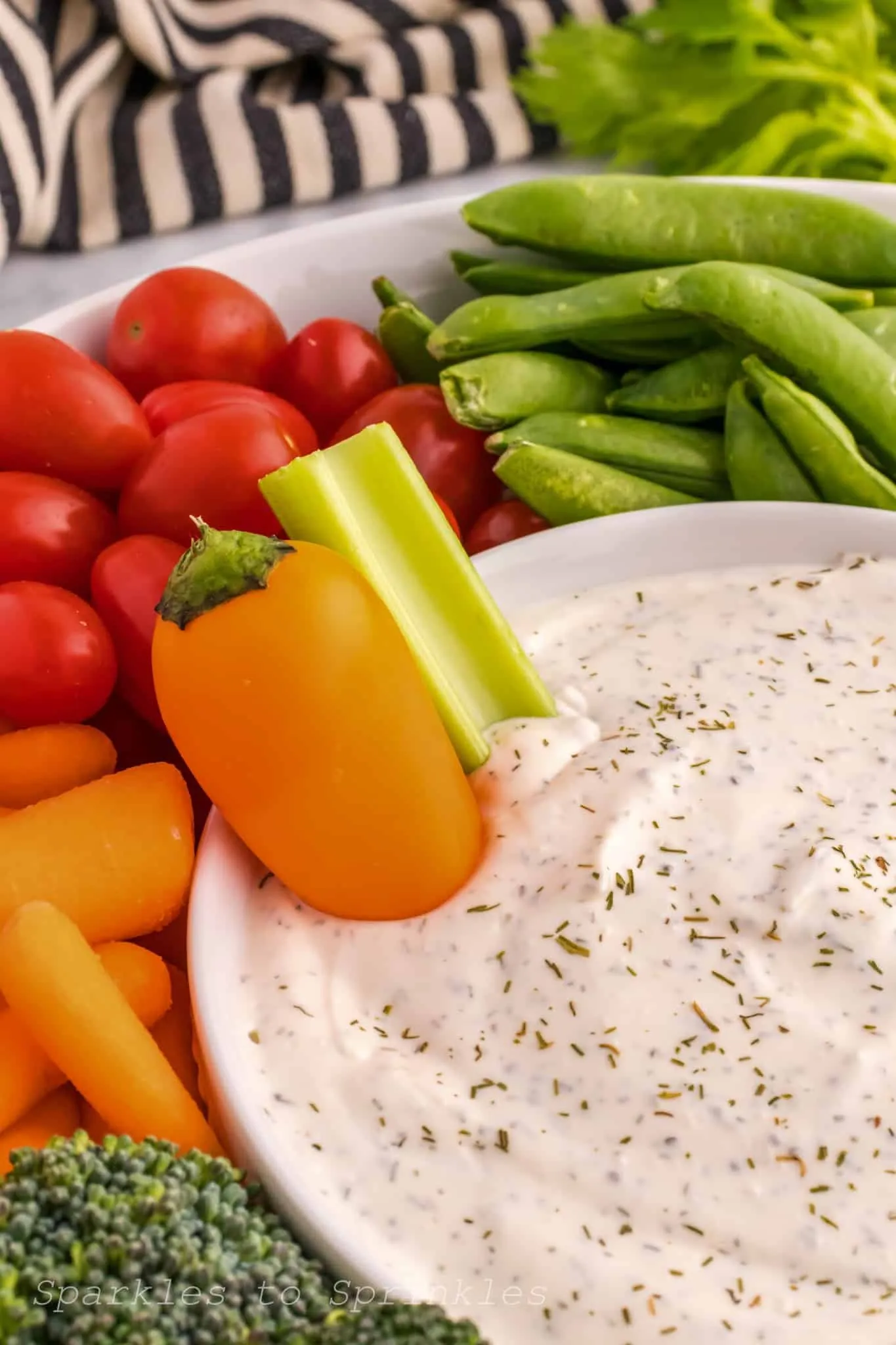 Make Ahead Vegetable Dip