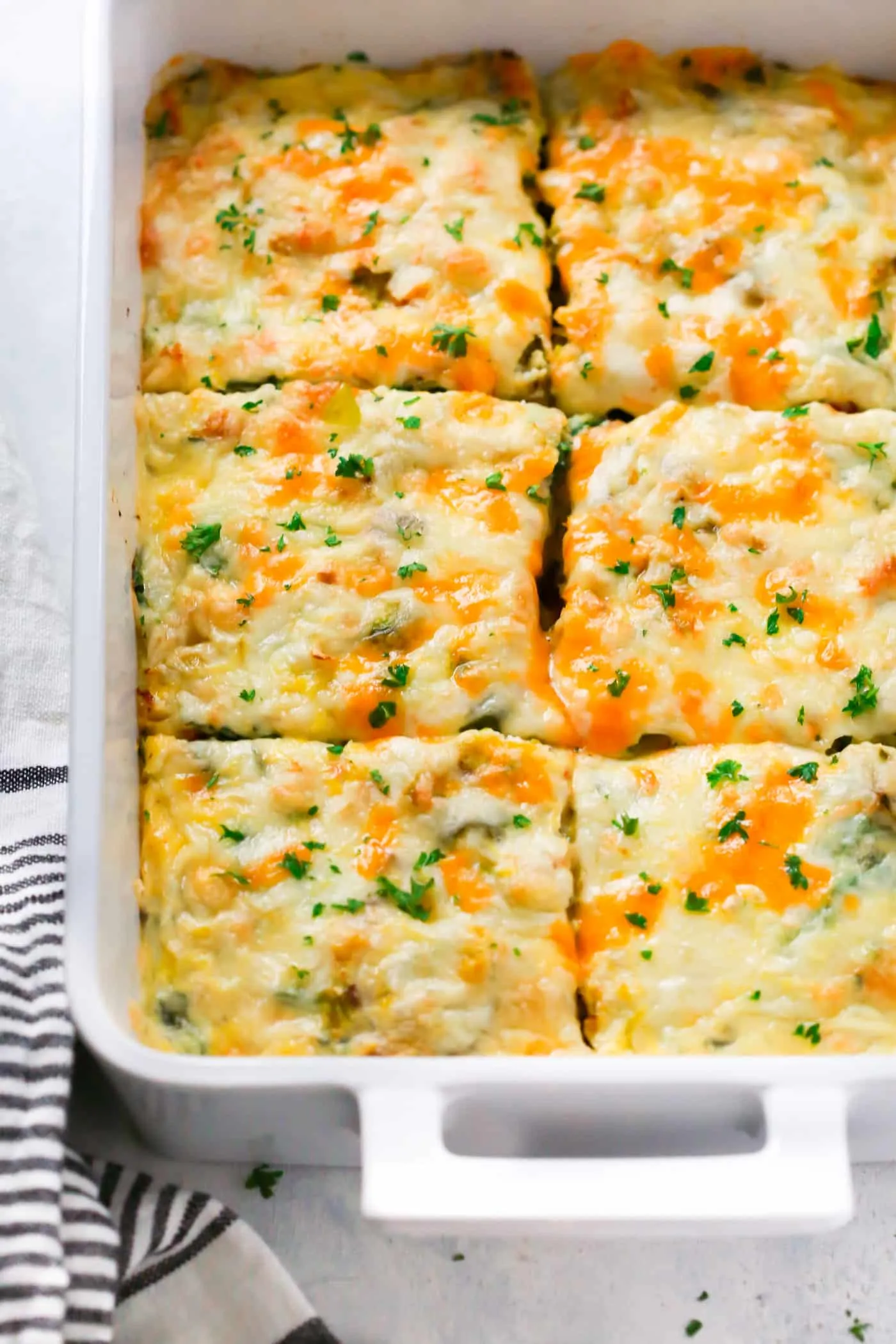 Make Ahead Veggie Breakfast Casserole