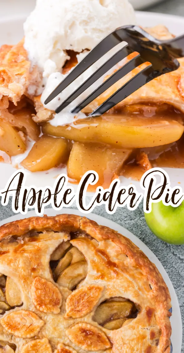 Mama's Apple Cider Pie