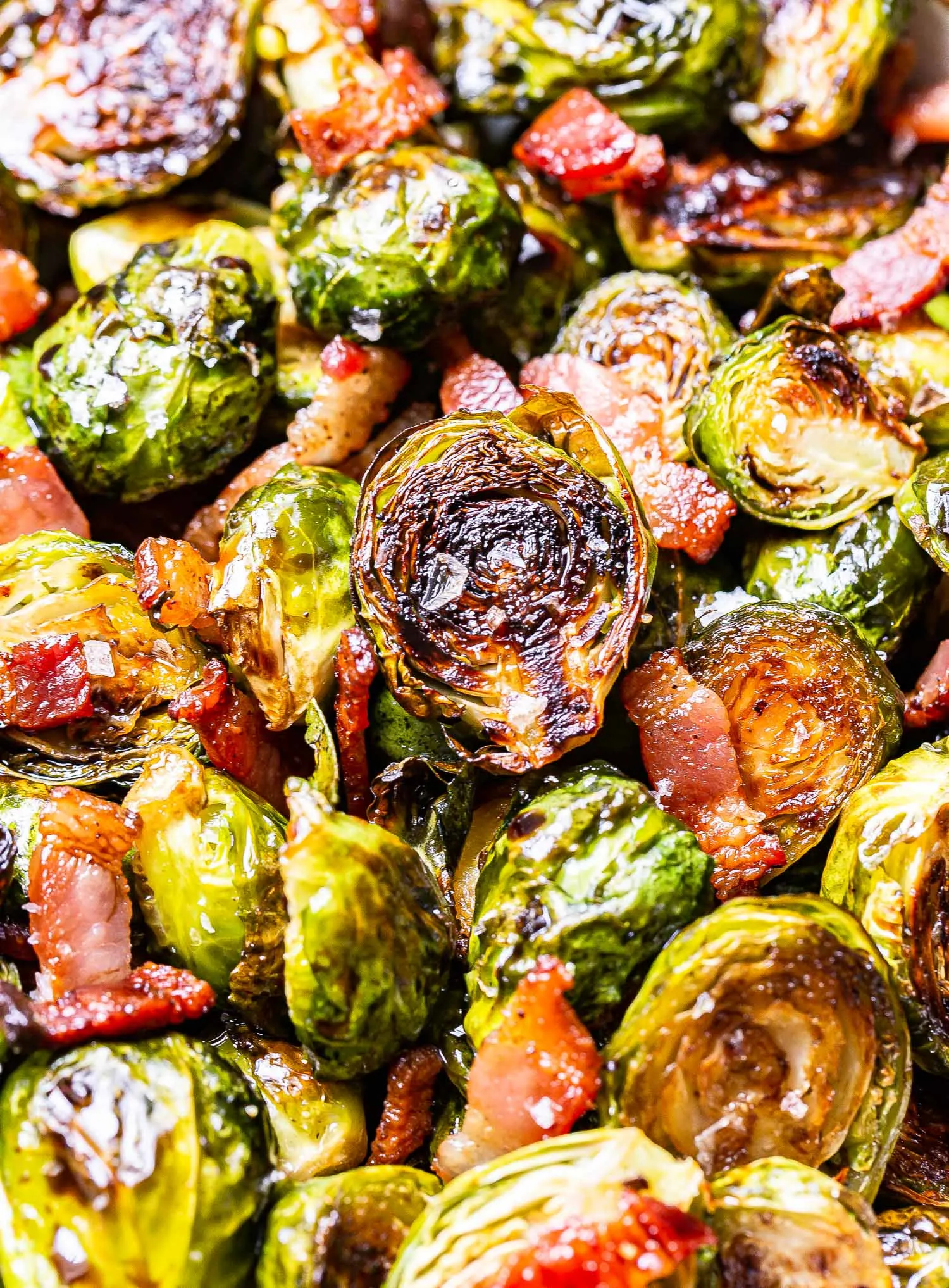 Maple Balsamic Brussels Sprouts
