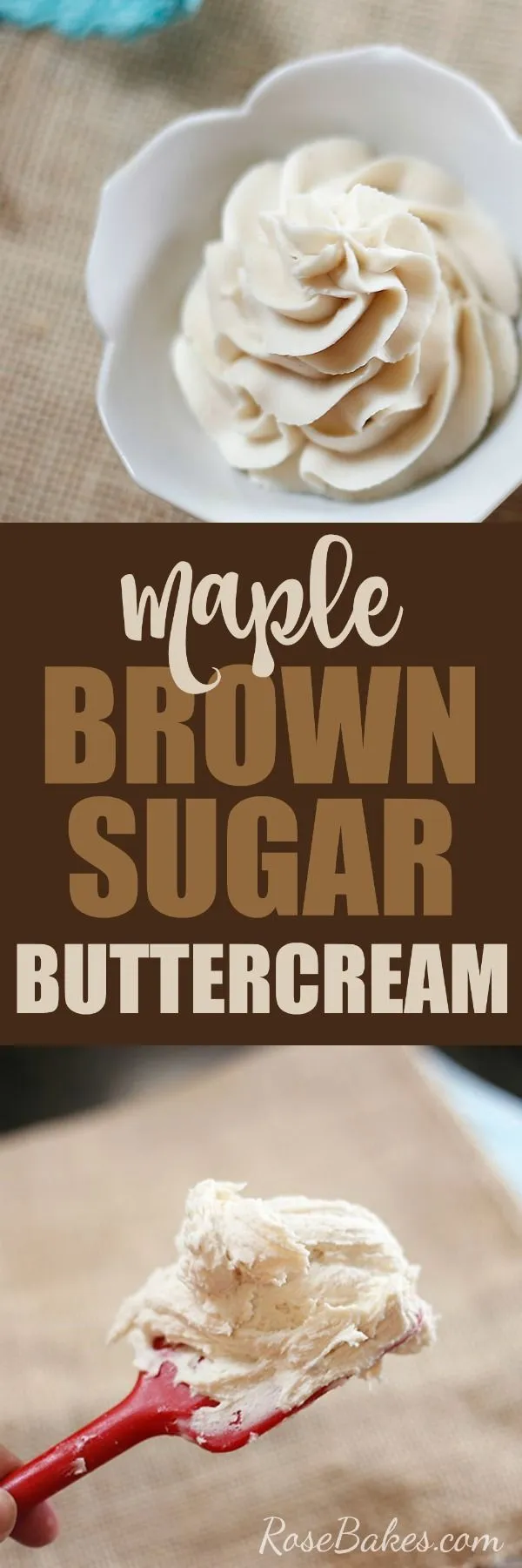 Maple Brown Sugar Buttercream