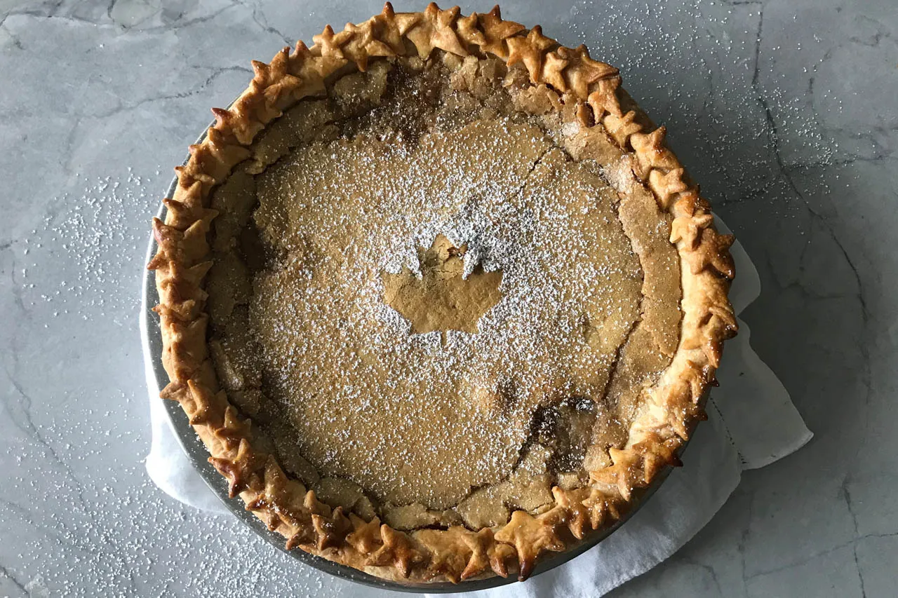 Maple Butter Tart Pie