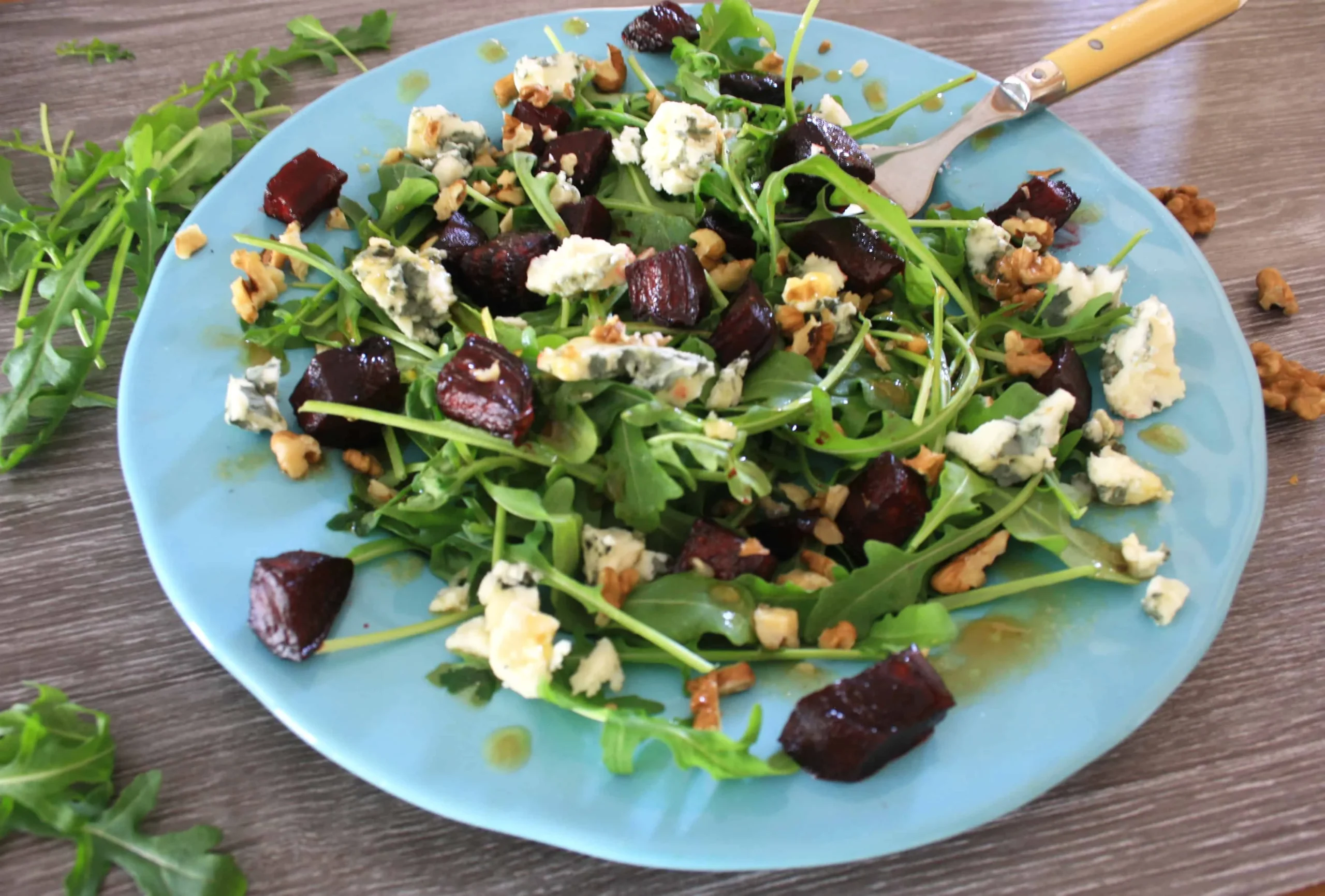 Maple Roasted Beetroot and Kumara Salad