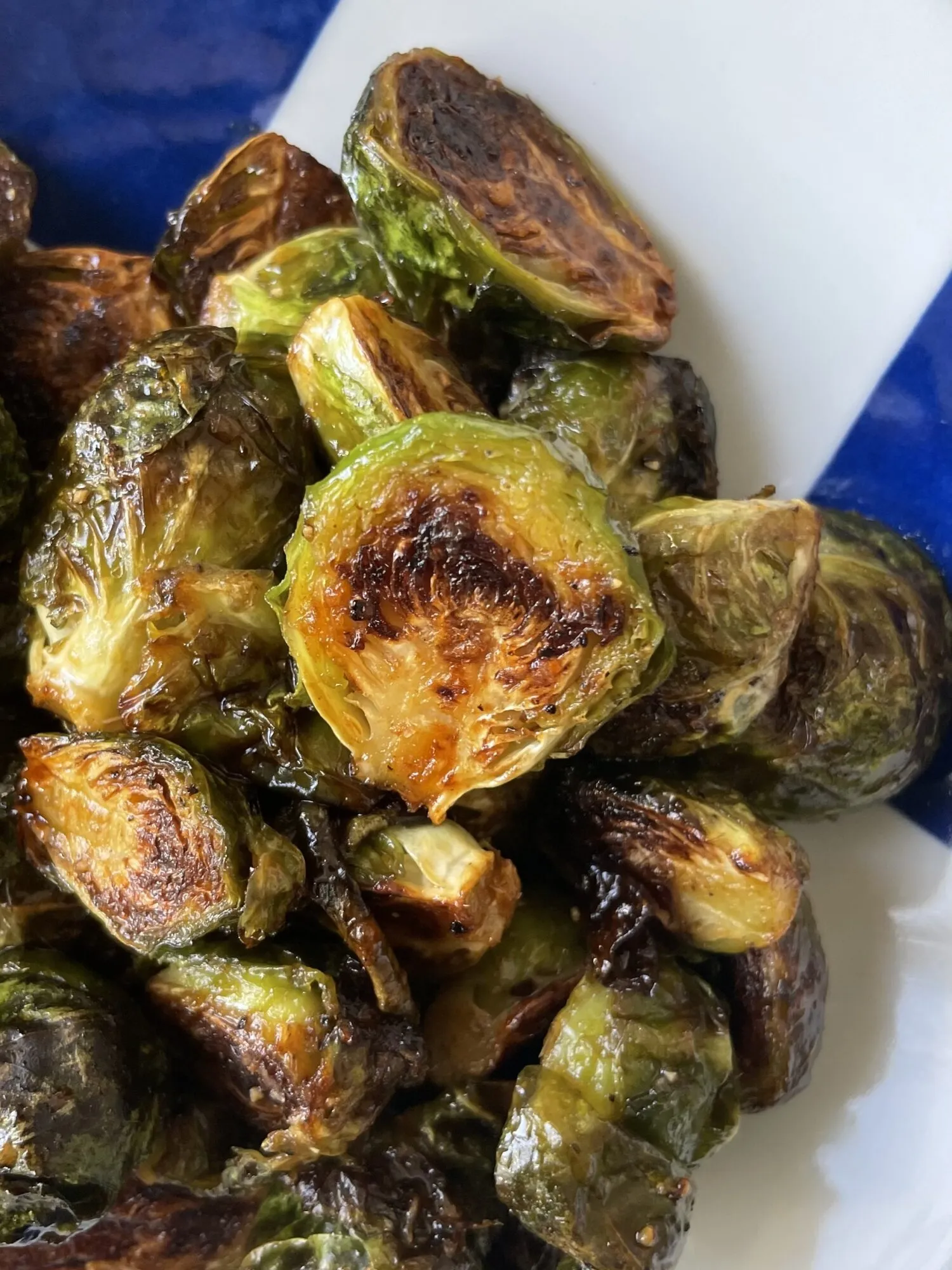 Maple Sriracha Brussels Sprouts