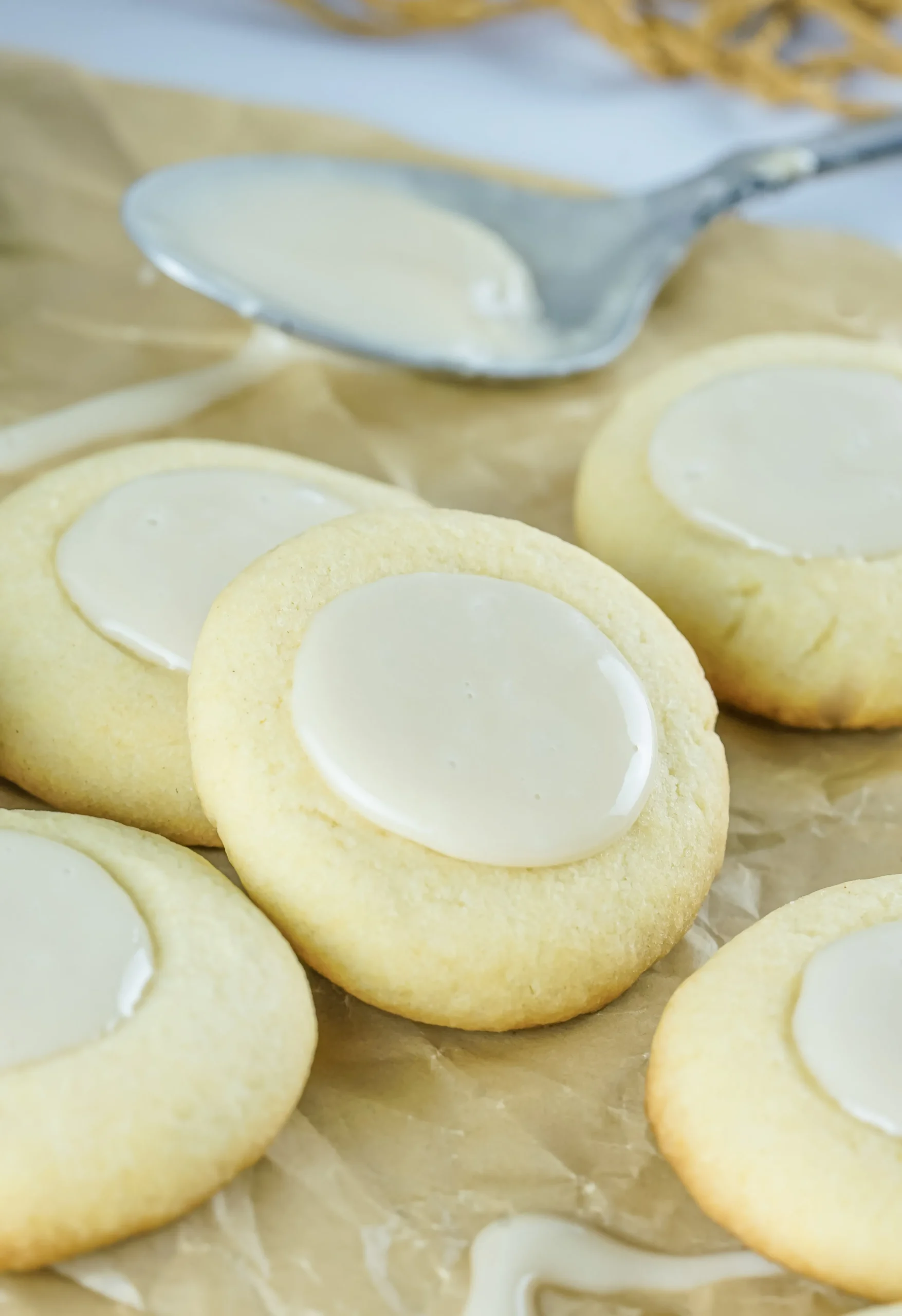 Maple Thumbprint Cookies with Icing