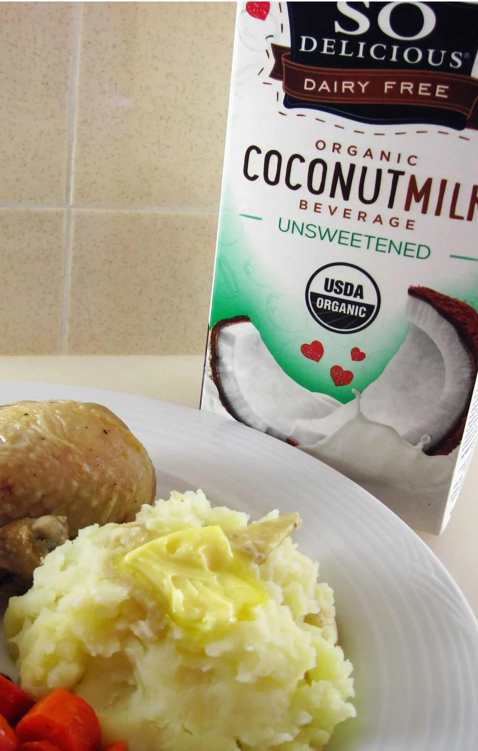 Mashed Potatoes with Coconut Milk