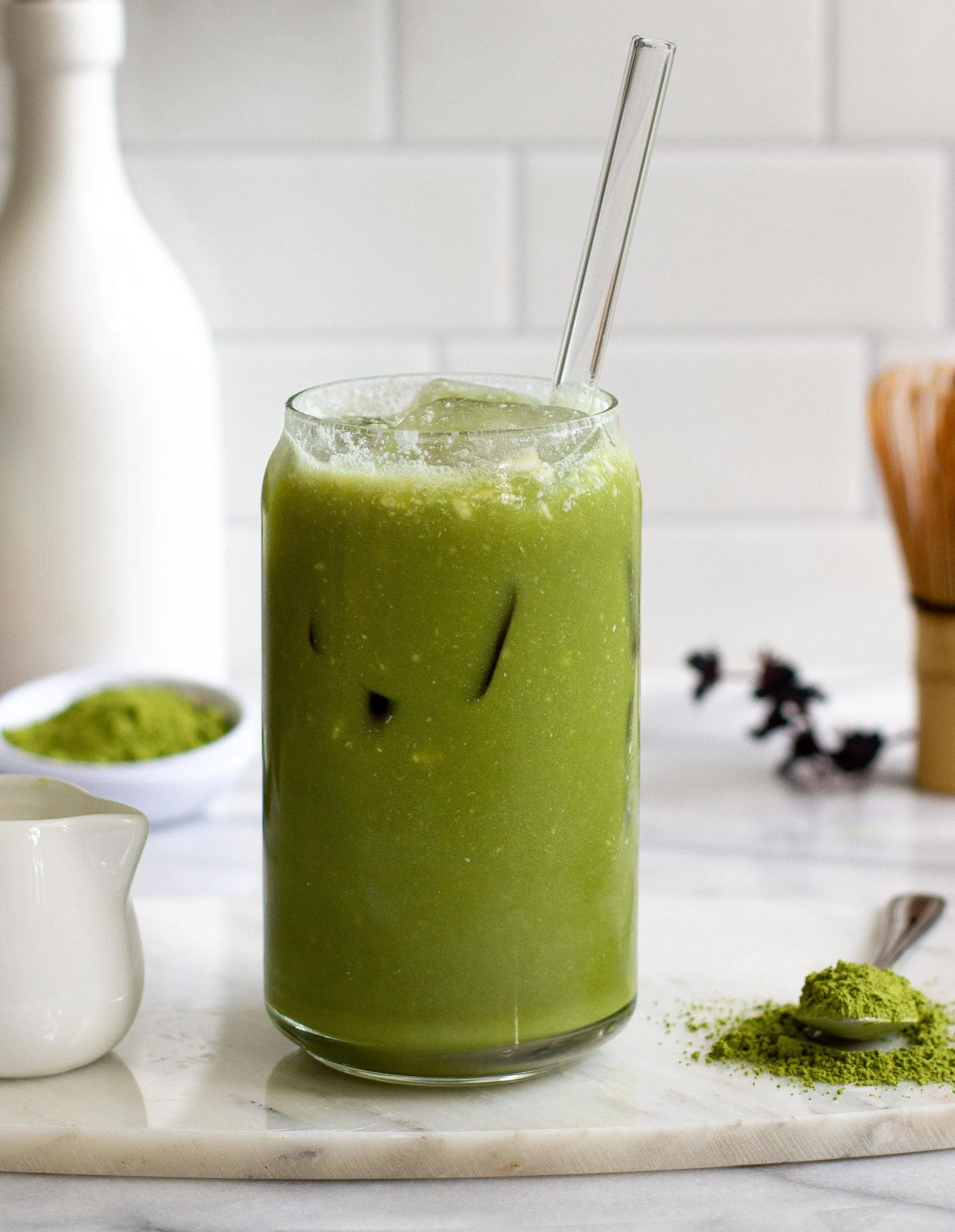 Matcha Green Tea Iced Latte