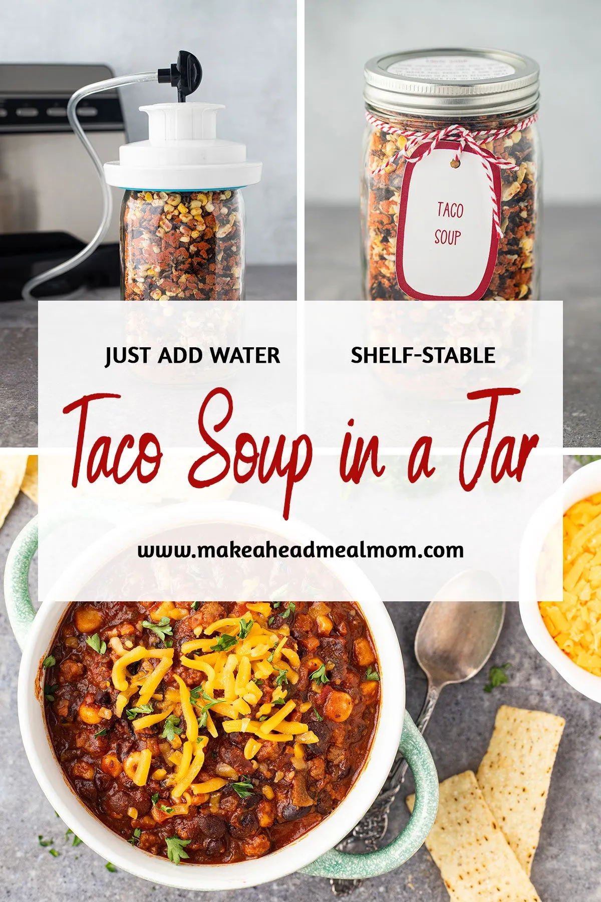 Meal Jar Taco Soup