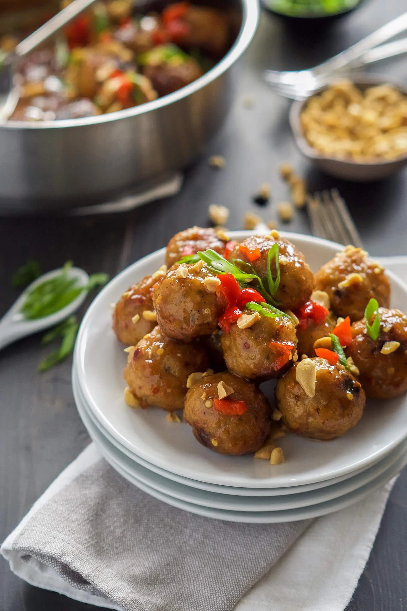 Meatballs in Chili Sauce