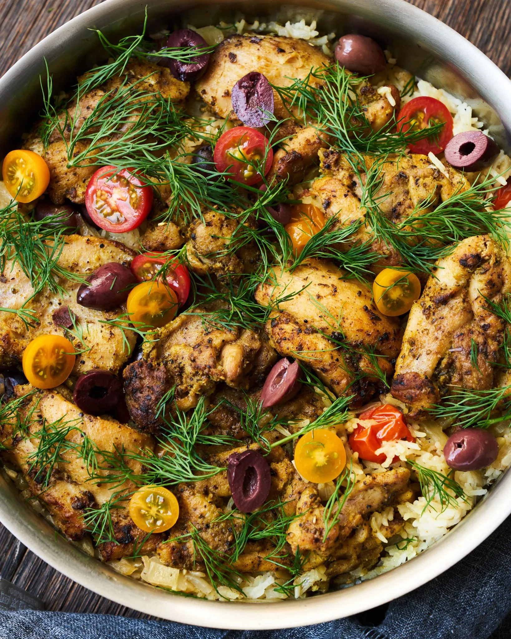 Mediterranean Chicken and Rice