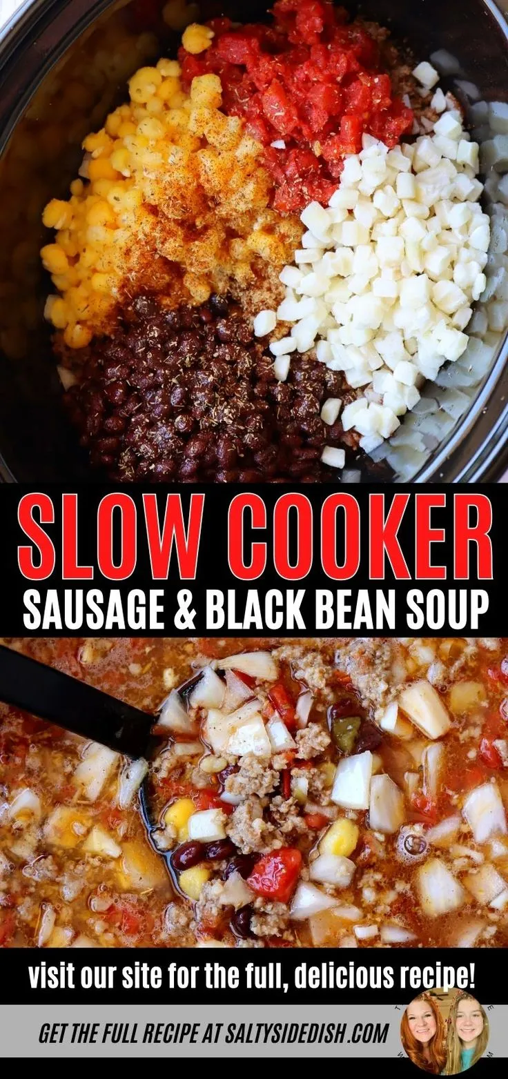 Mexican Black Bean and Sausage Chili