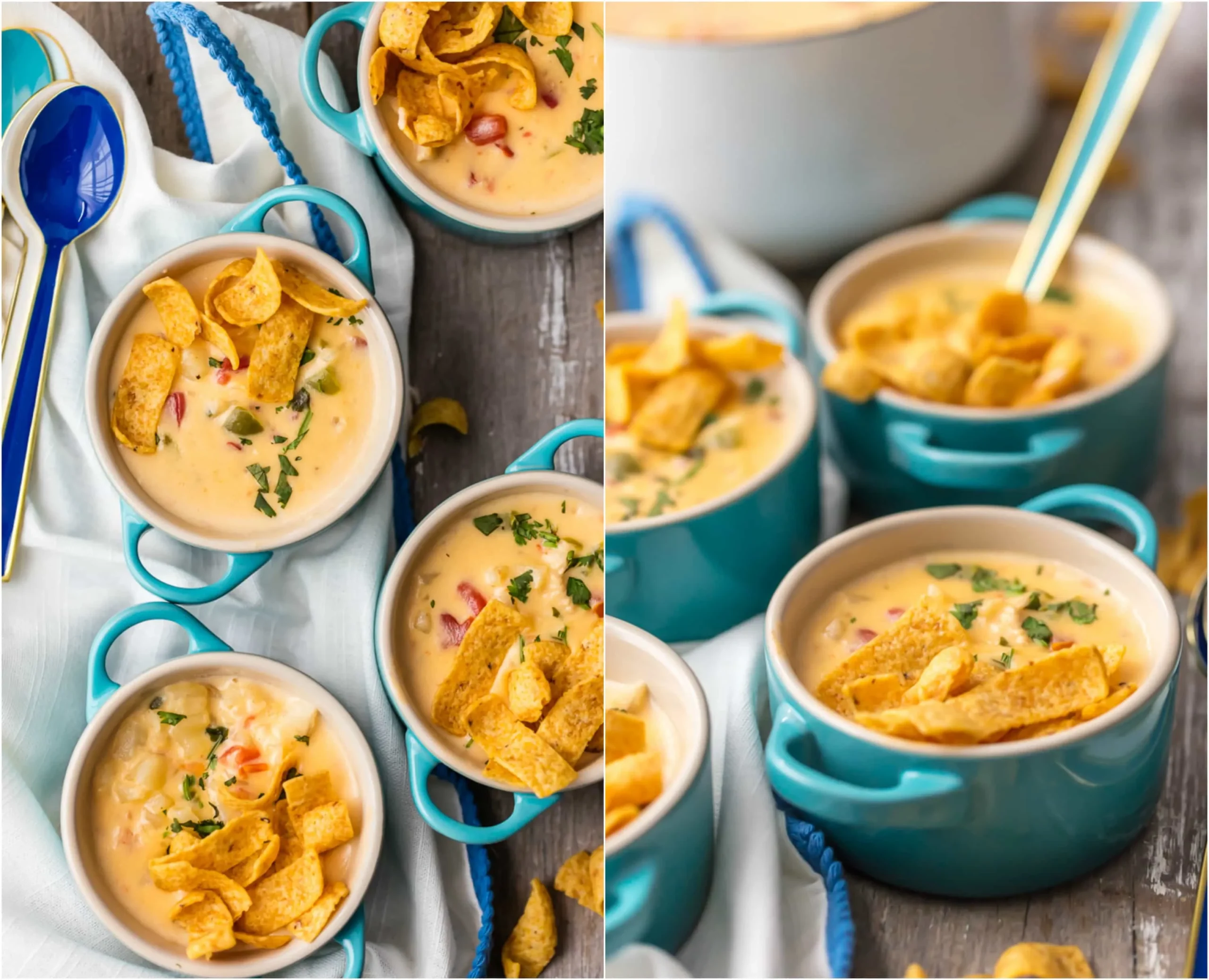 Mexican Cheesy Chicken Chowder