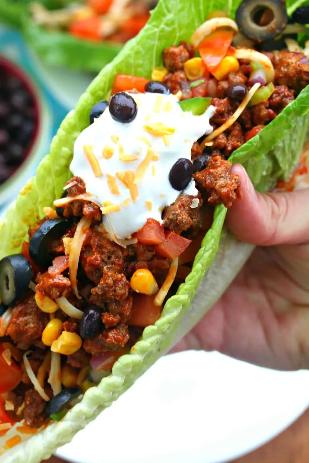 Mexican Turkey Lettuce Wraps