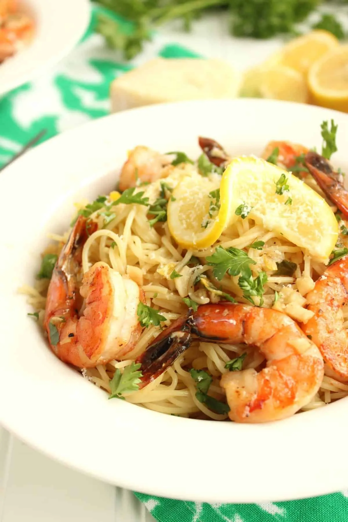 Meyer Lemon Shrimp Scampi