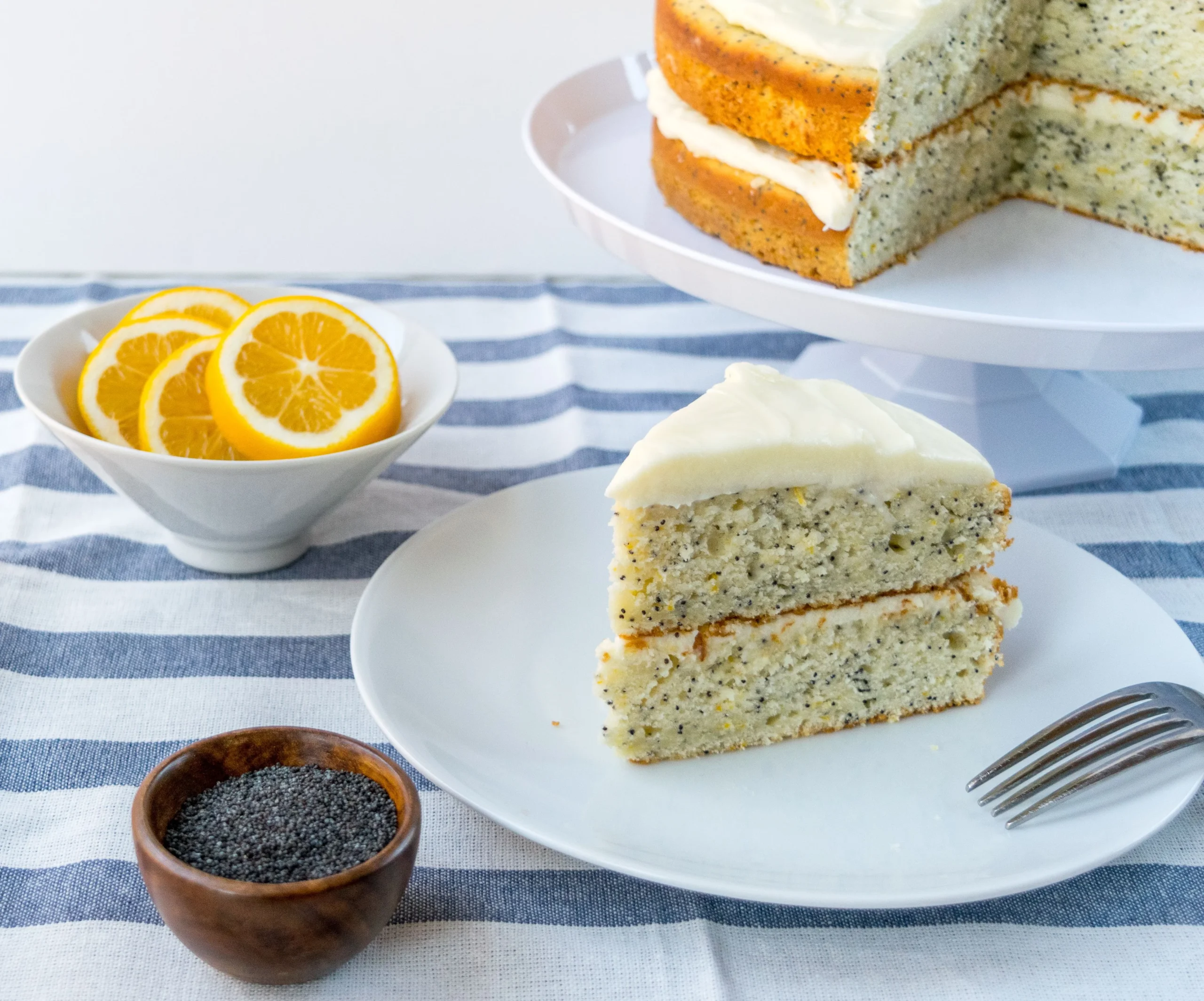 Meyer Poppy Seed Lemon Tea Cakes