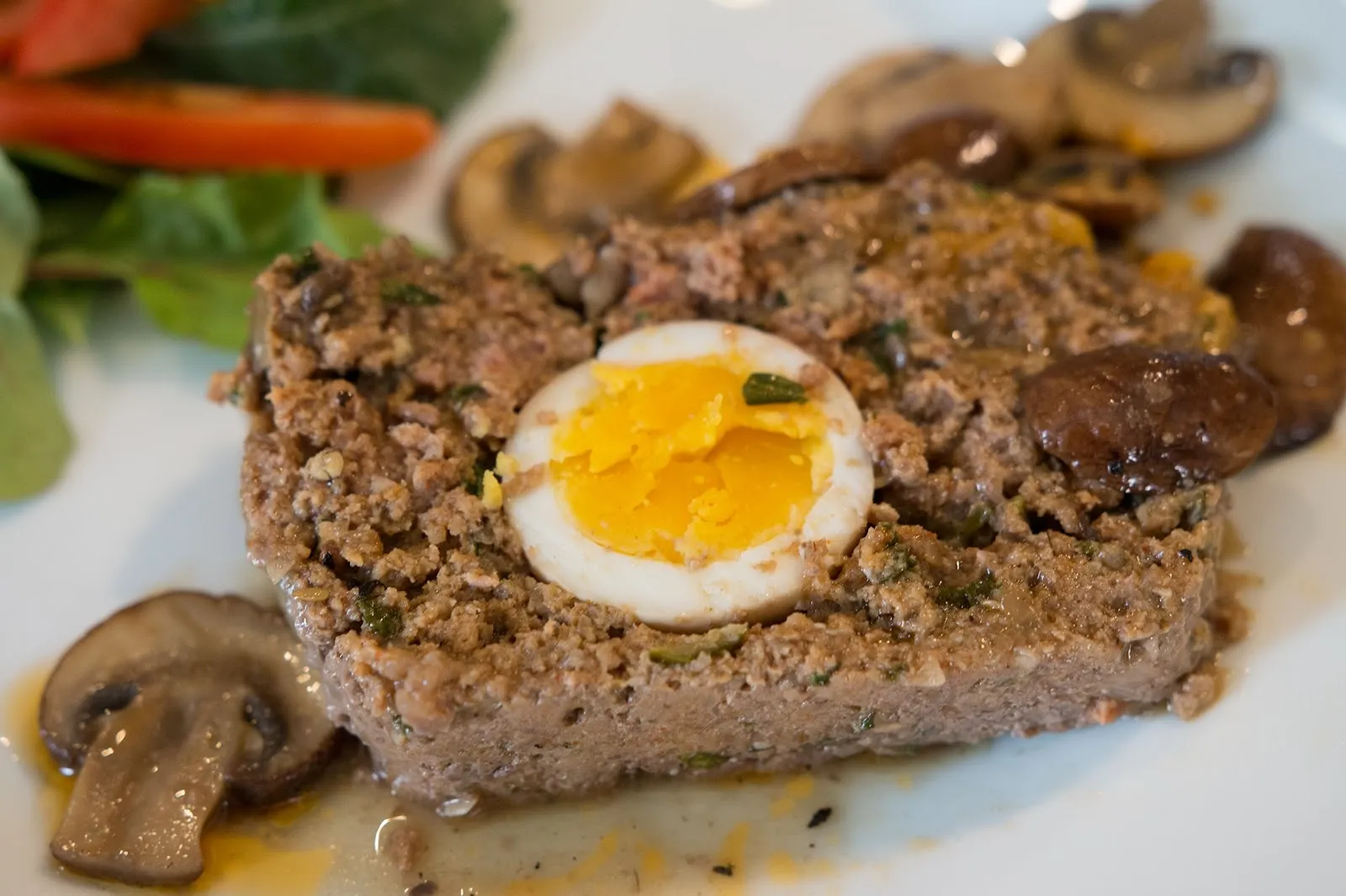 Microwave Beef and Mushroom Loaf