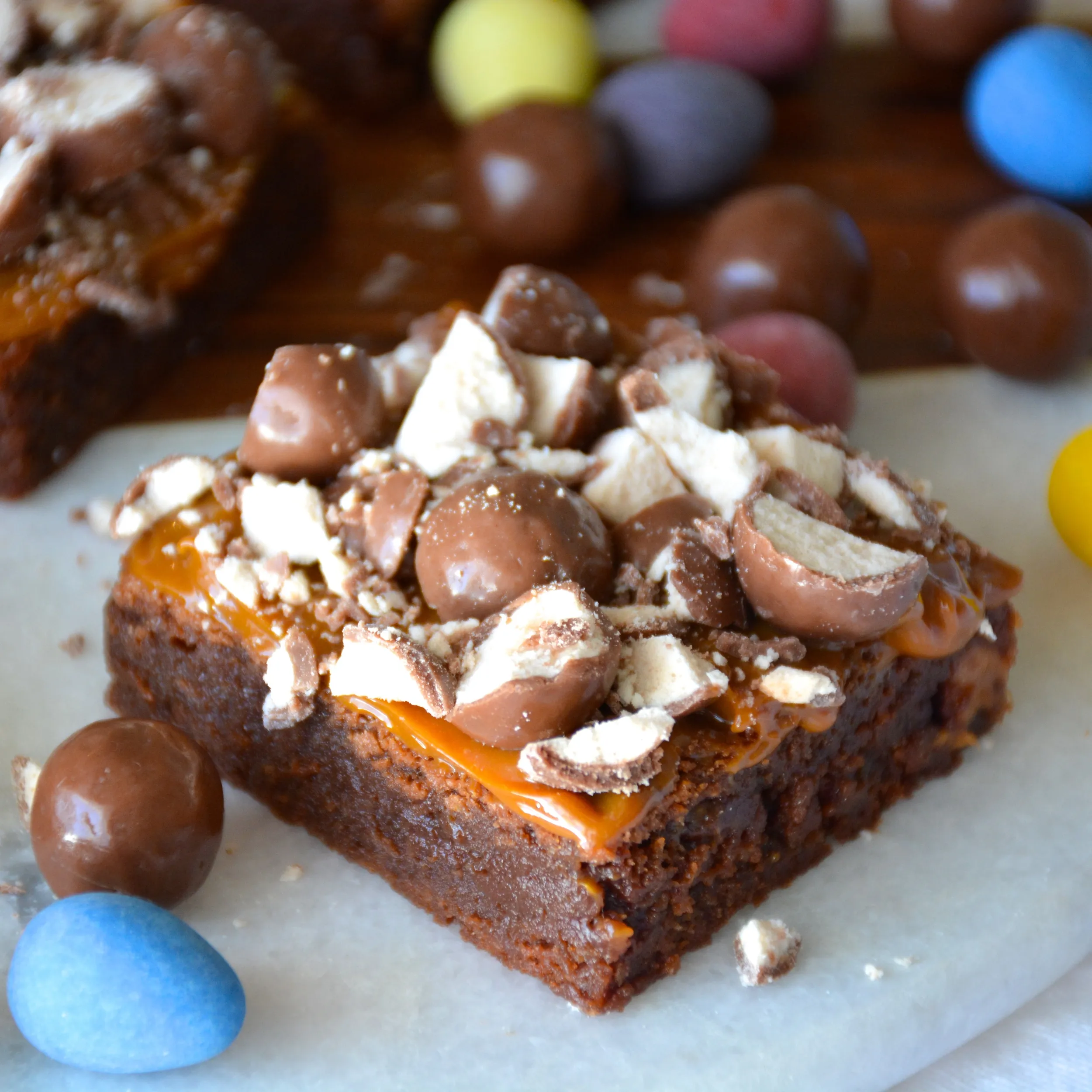 Milk Chocolate Whopper Brownies
