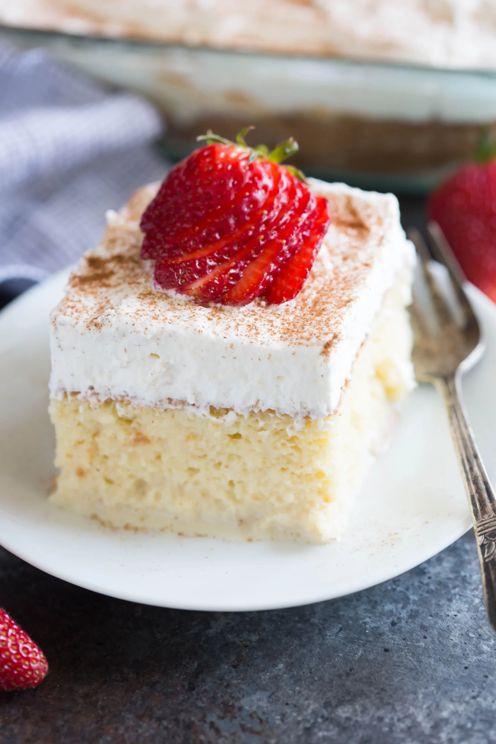 Milk Punch Tres Leches Cake