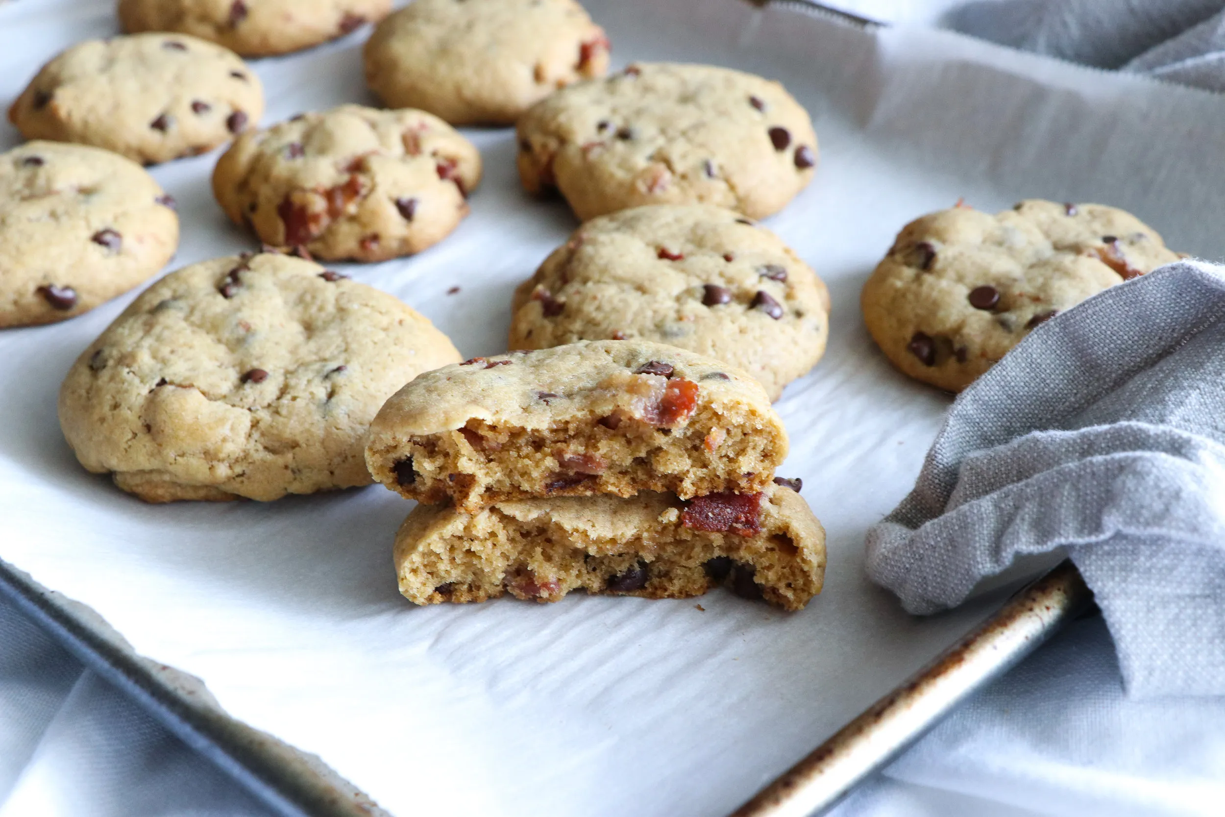 Mimi's Maple Bacon Chocolate Chip Cookies
