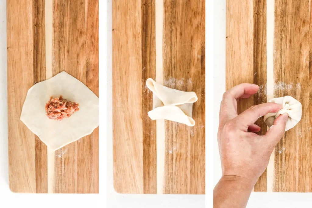 Mini Meat Pies with Soy Sauce