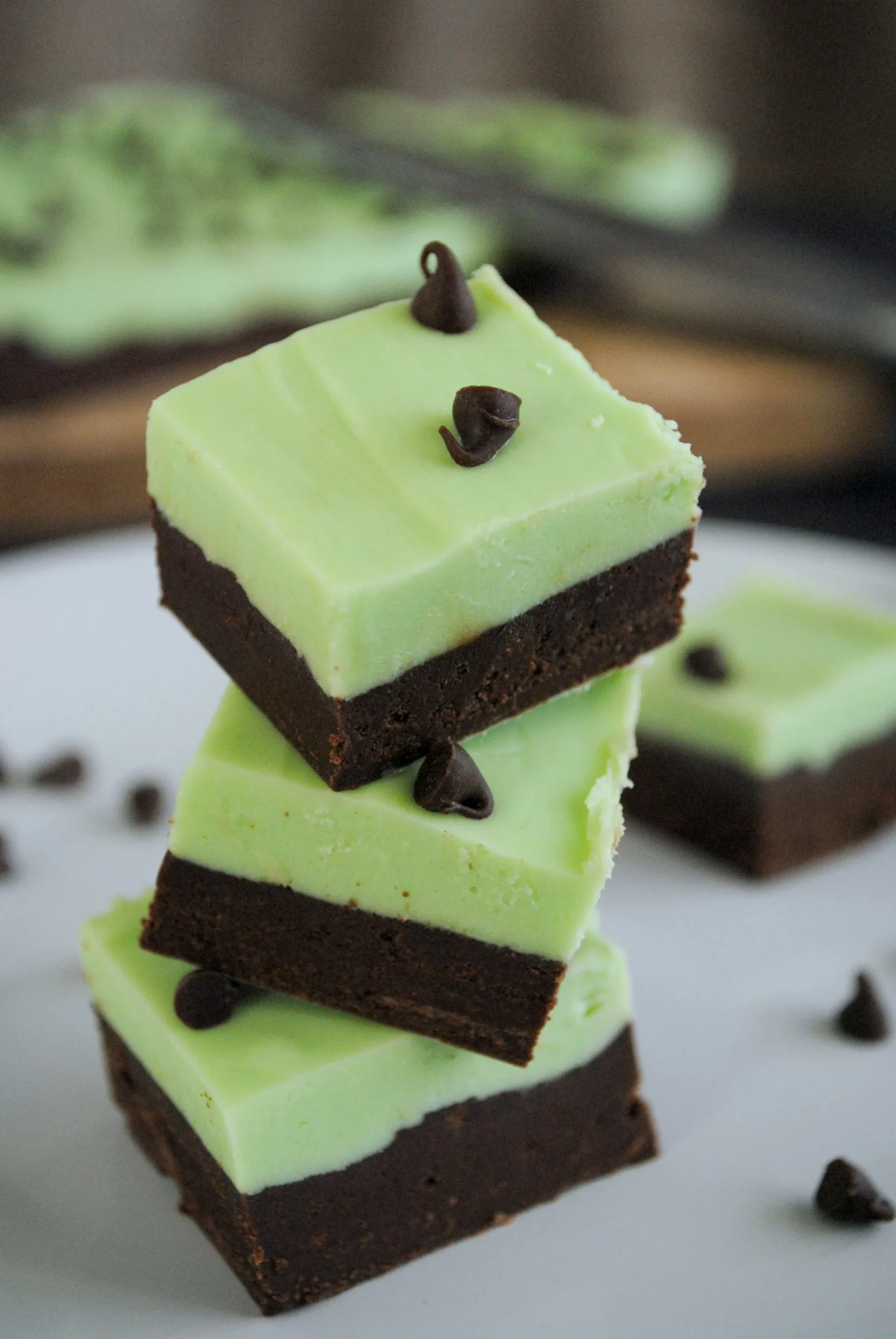 Mint Dark Chocolate Fudge