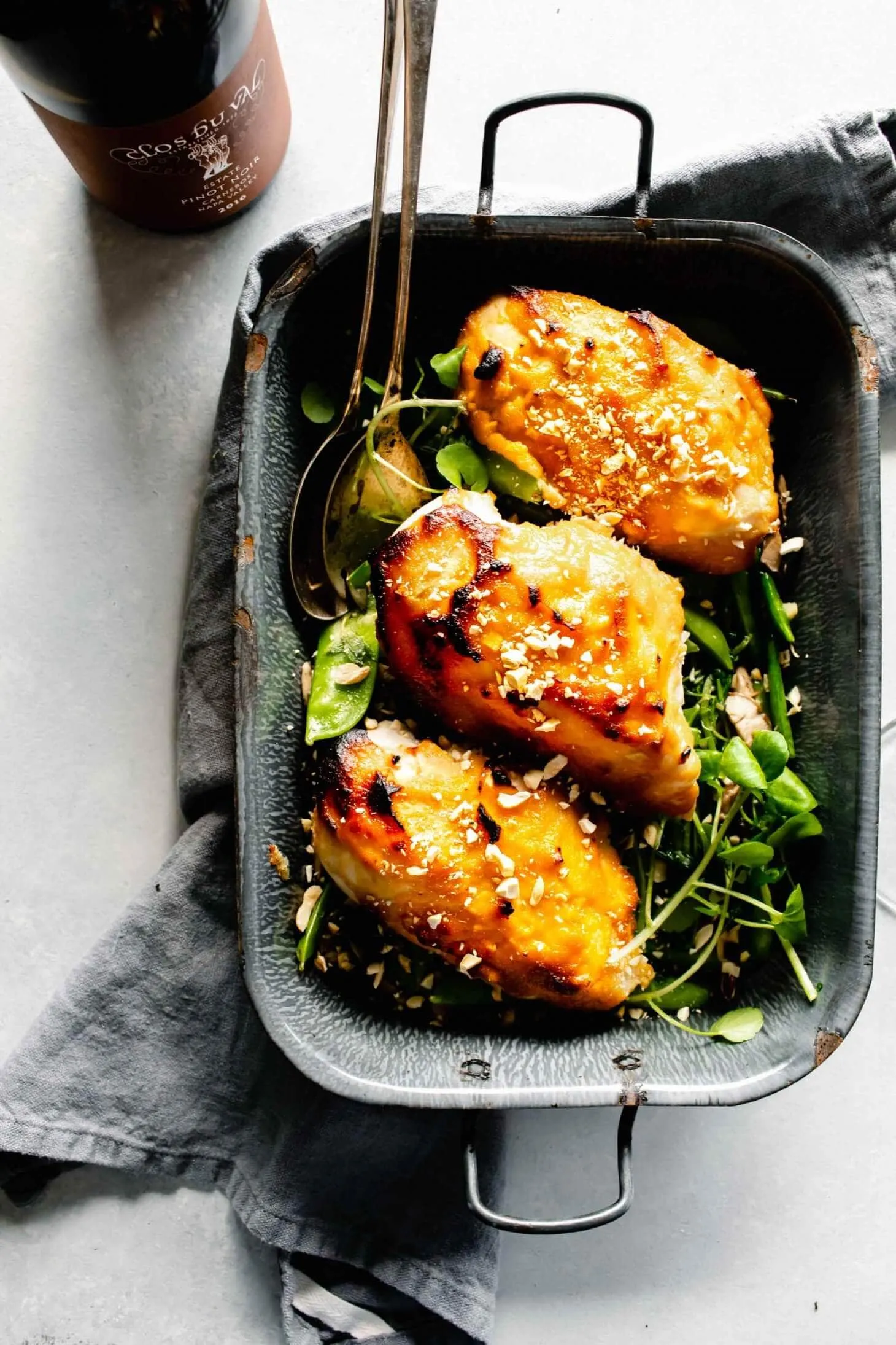 Miso Chicken with Maple and Ginger