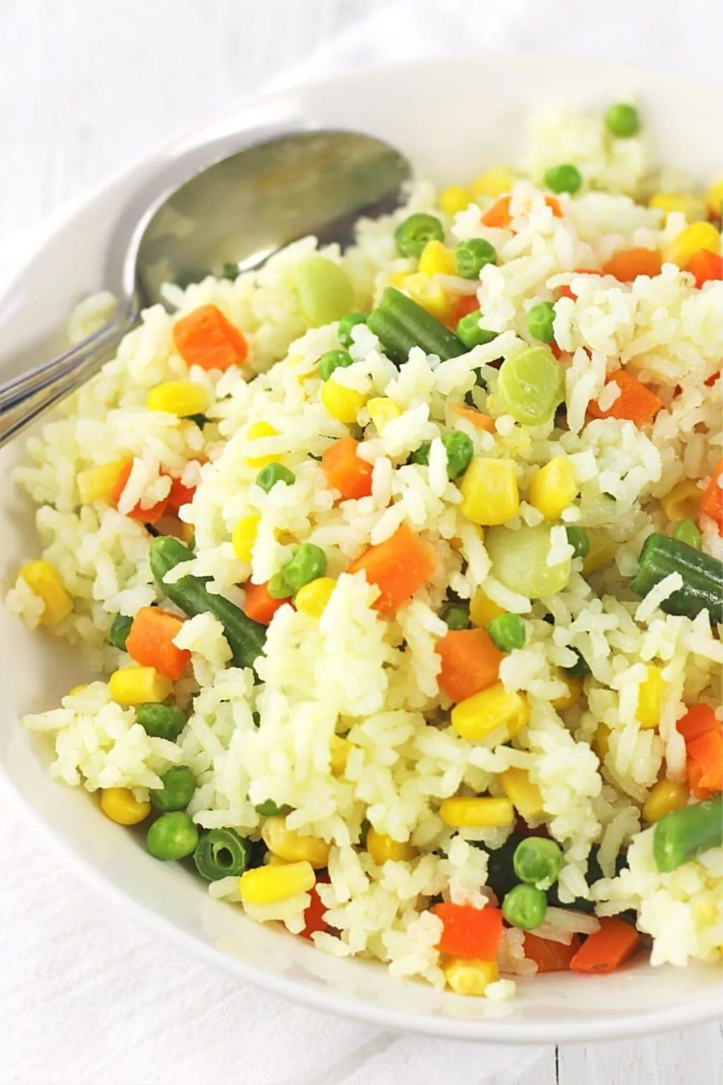 Mixed Vegetables Layered Rice