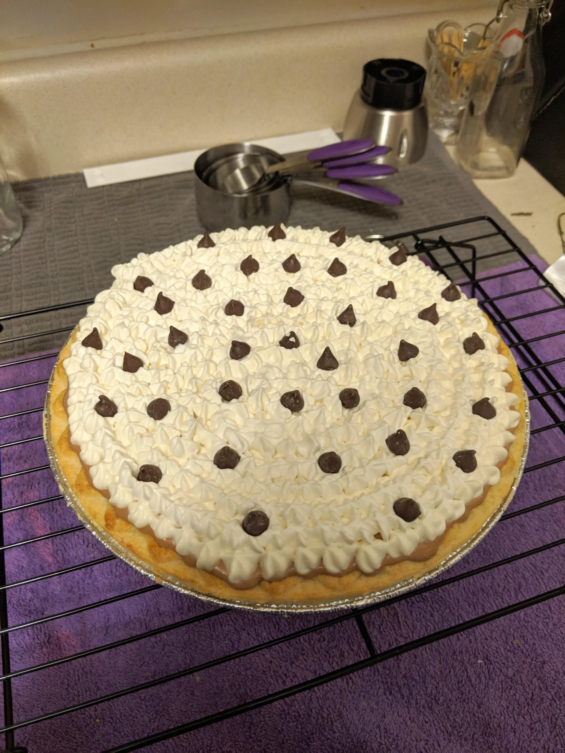 Mocha French Silk Pie