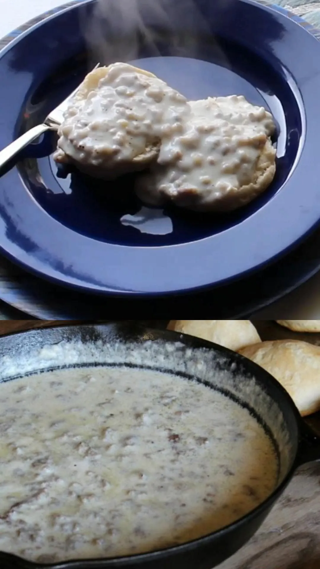 Momma's Biscuits and Gravy